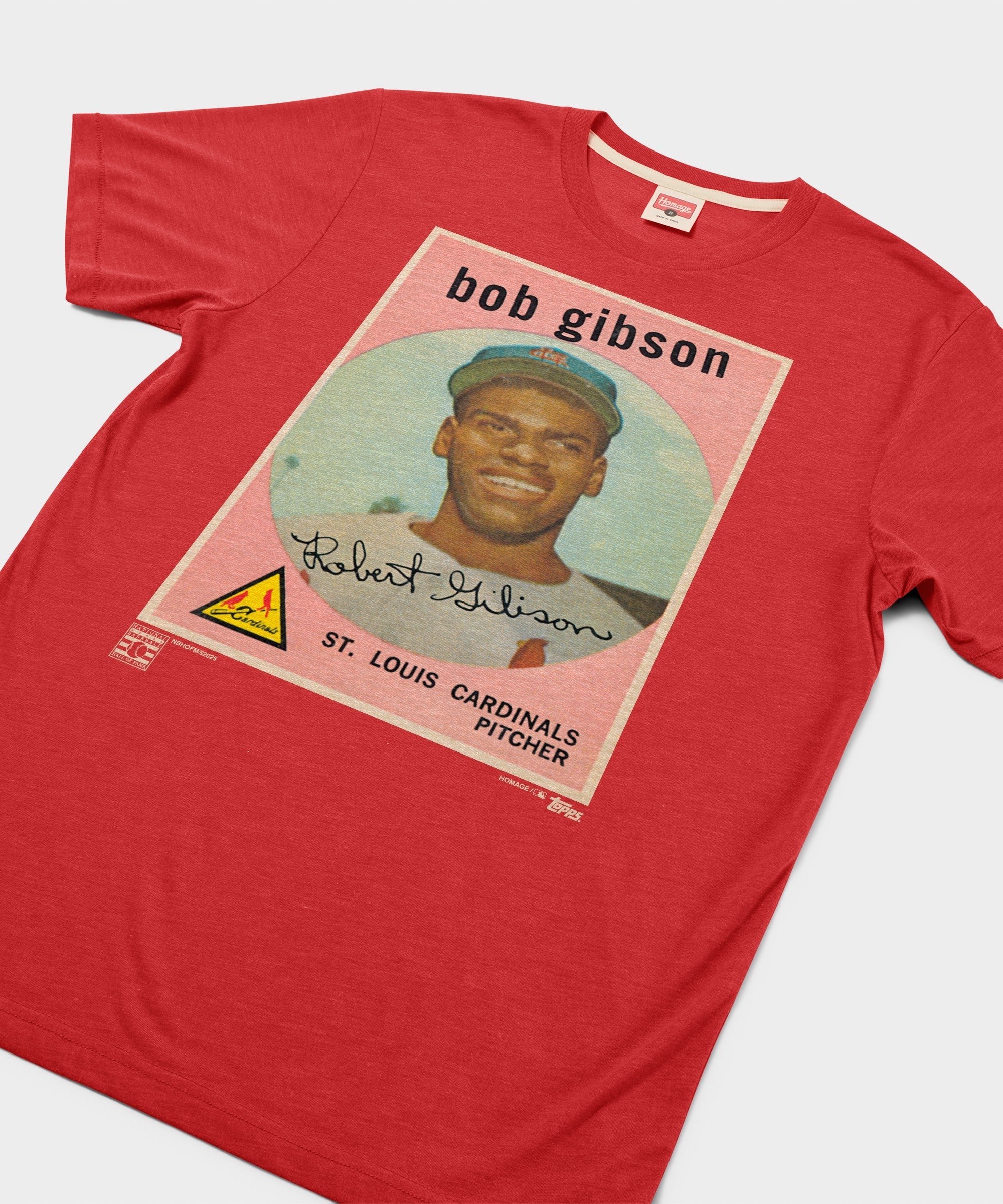 1959 Topps Baseball Bob Gibson Cardinals - Image 2