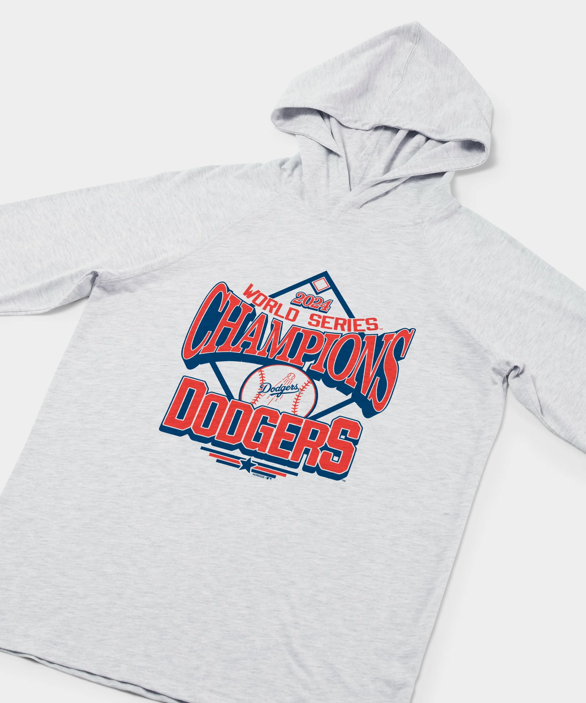 2024 World Series Champions Dodgers Lightweight Hoodie - Image 2