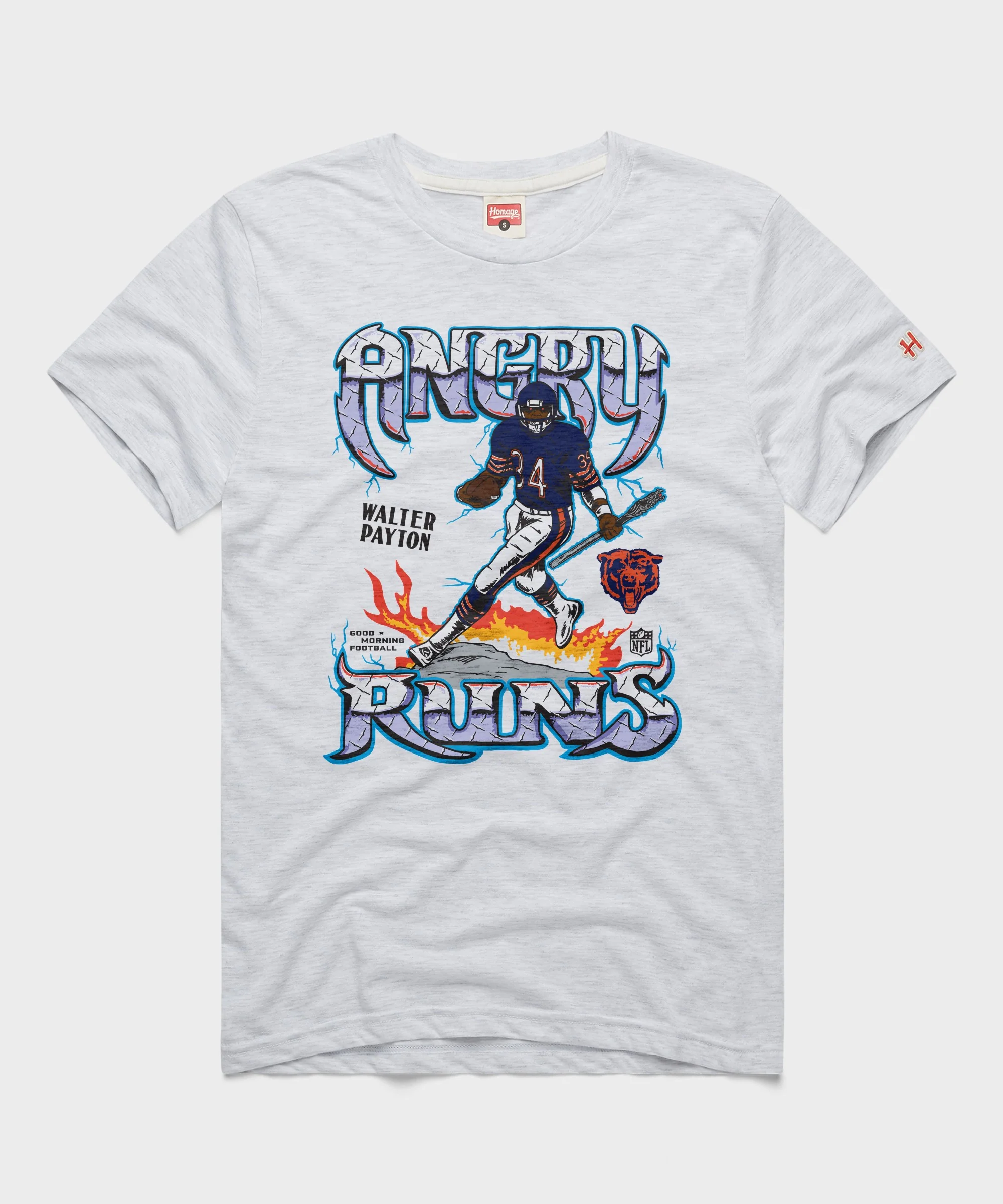 Angry Runs Bears Walter Payton