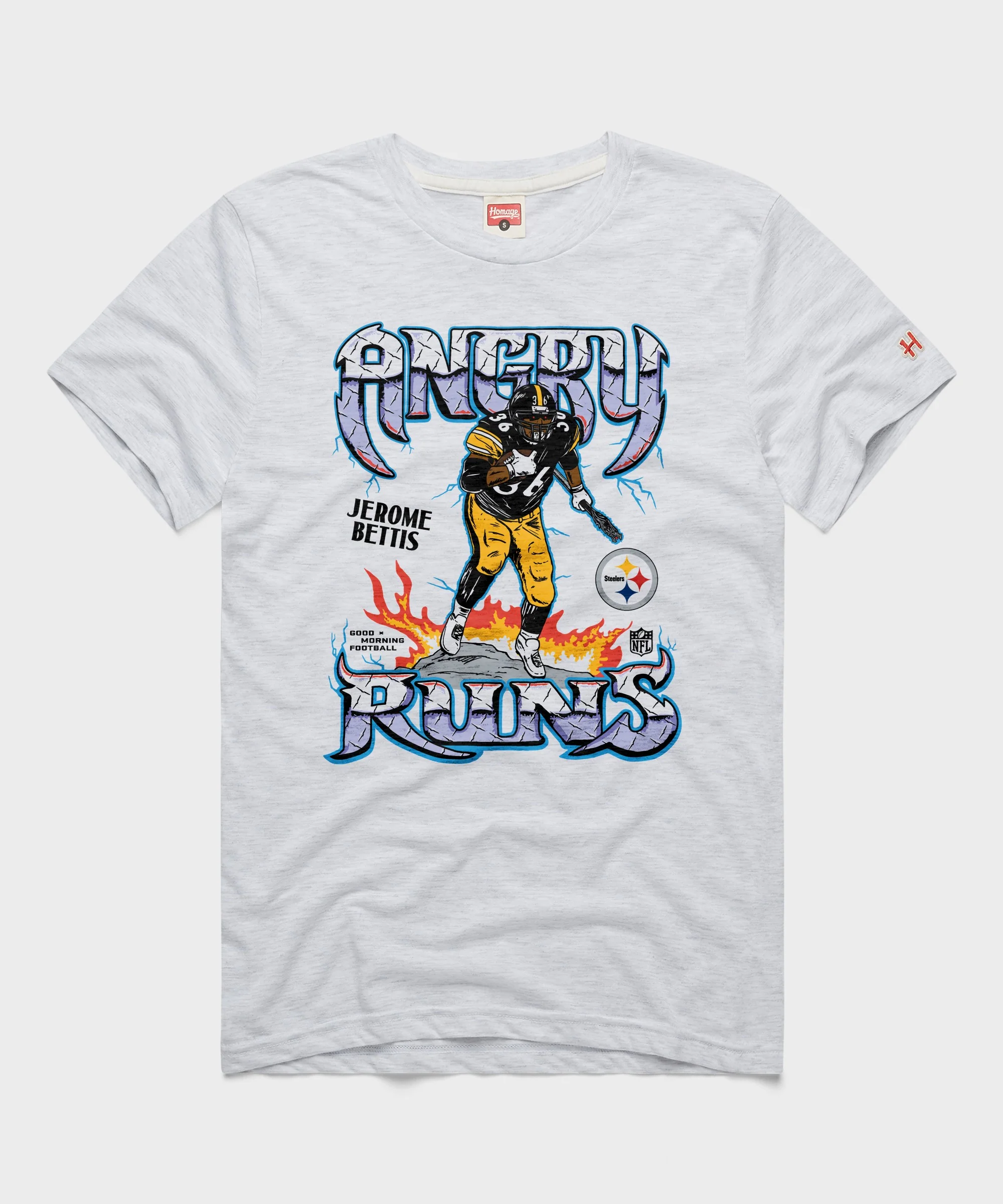 Angry Runs Steelers Jerome Bettis