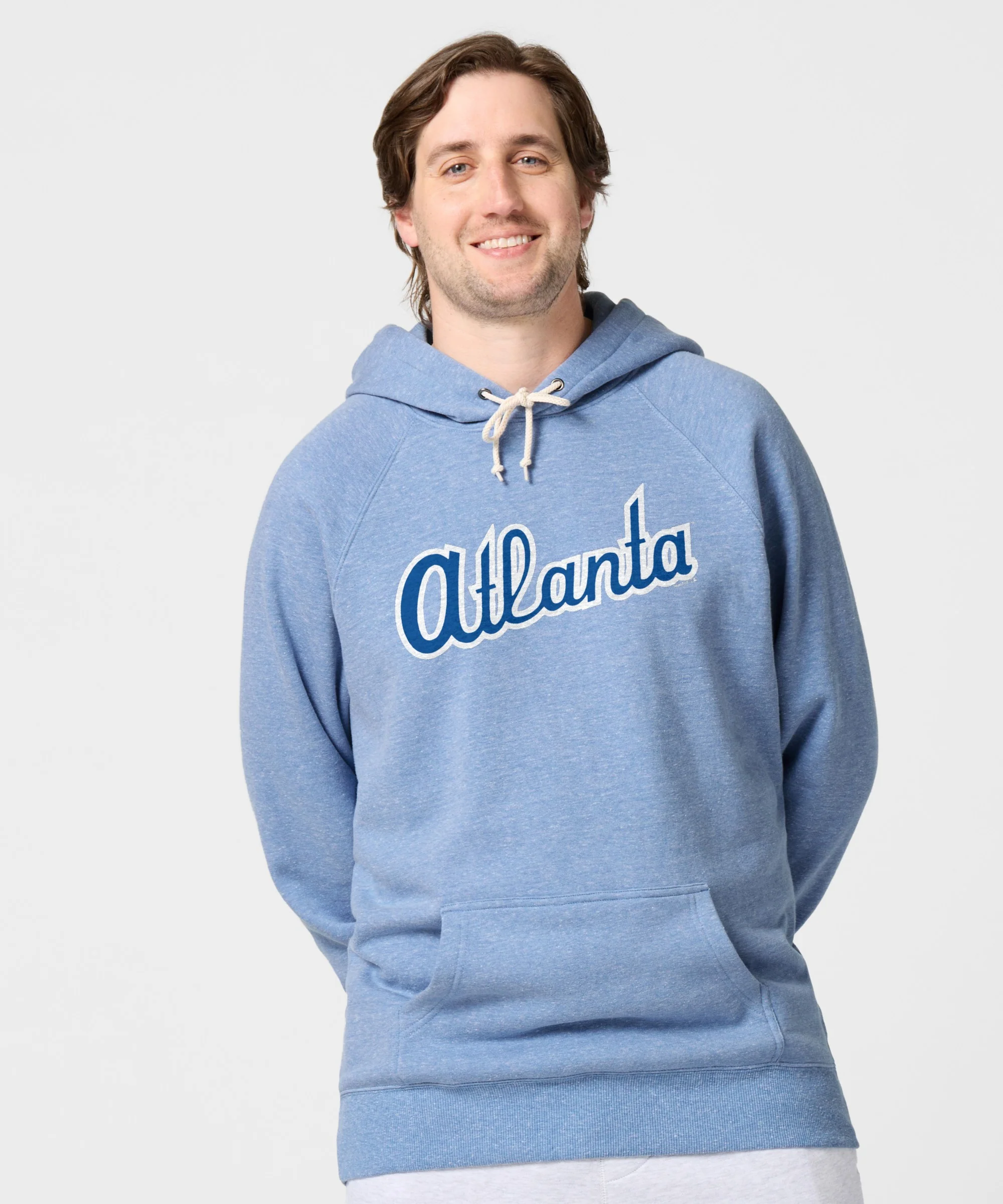 Atlanta Braves Jersey Logo '80 Hoodie - Image 3
