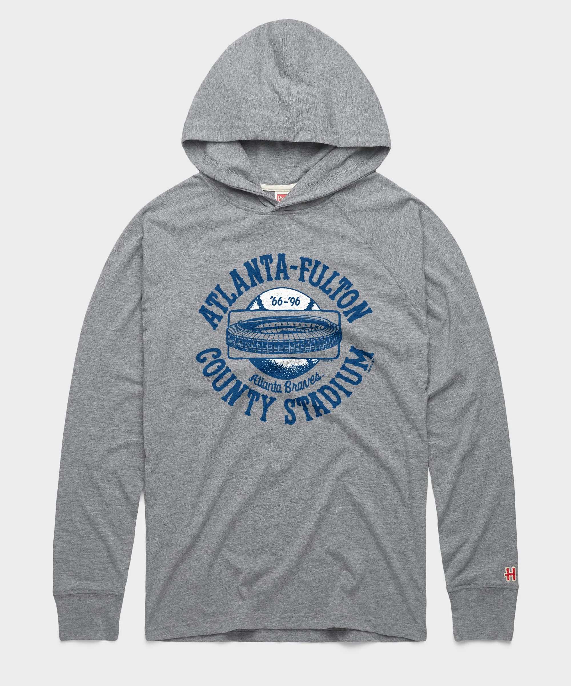 Atlanta-Fulton County Stadium Lightweight Hoodie