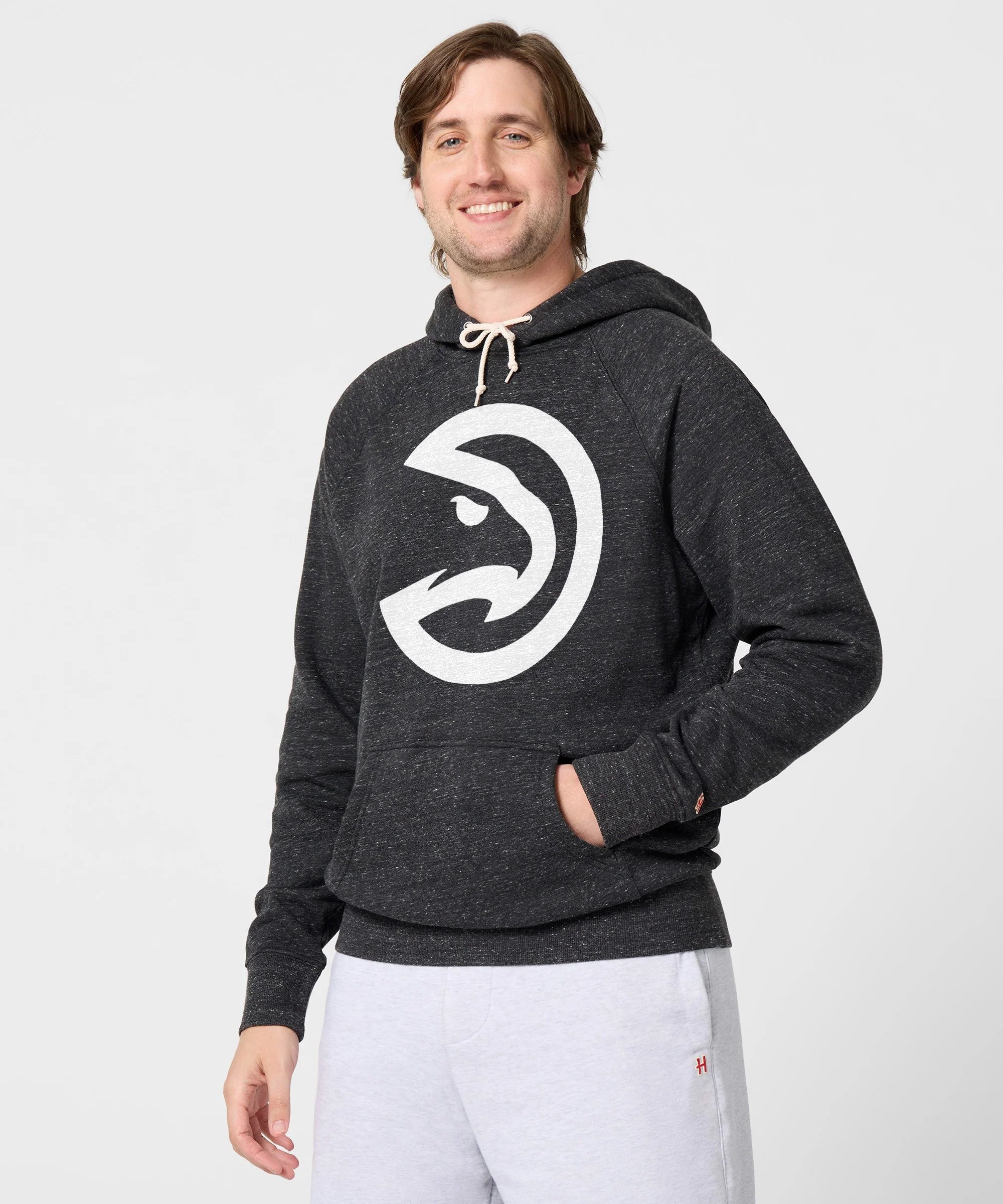 Atlanta Hawks Blacktop Logo Hoodie - Image 3