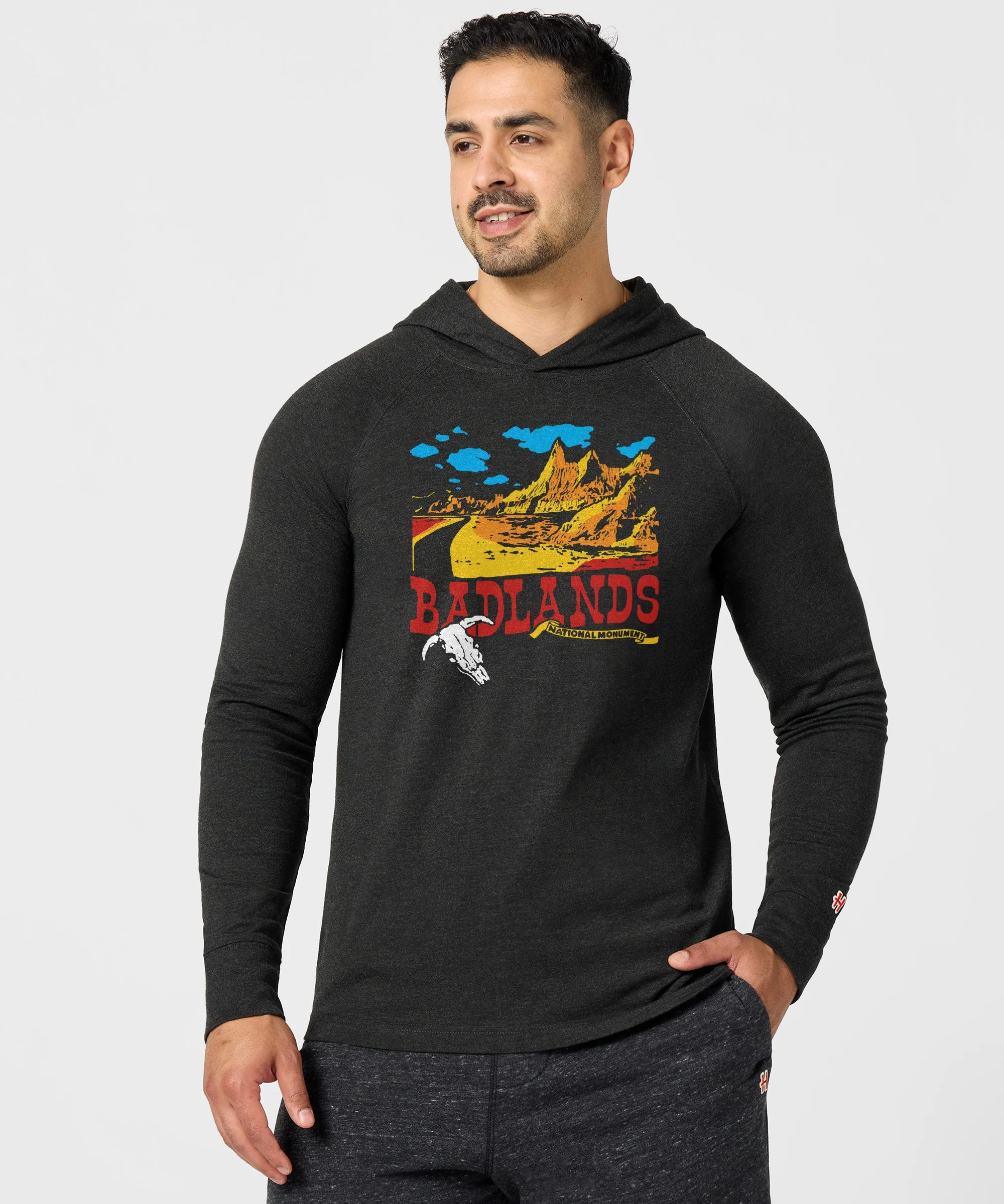 Badlands National Park Lightweight Hoodie - Image 3