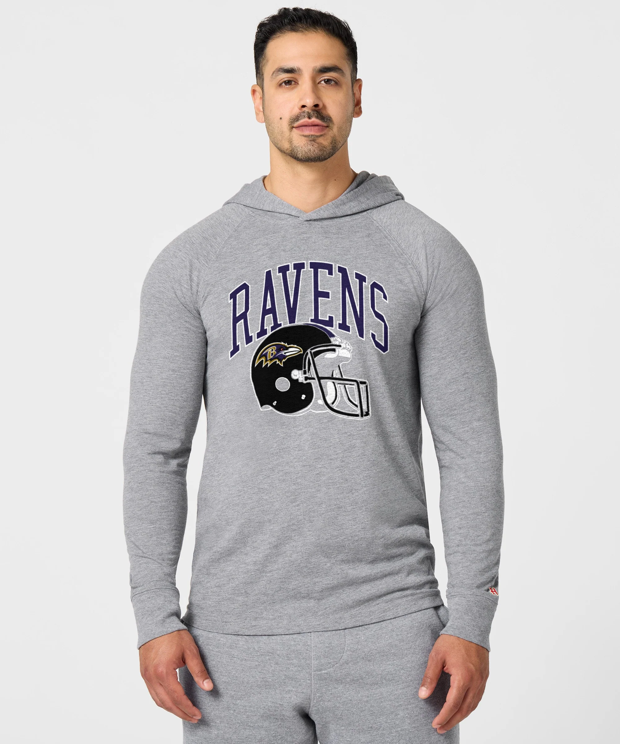 Baltimore Ravens Helmet Lightweight Hoodie - Image 3