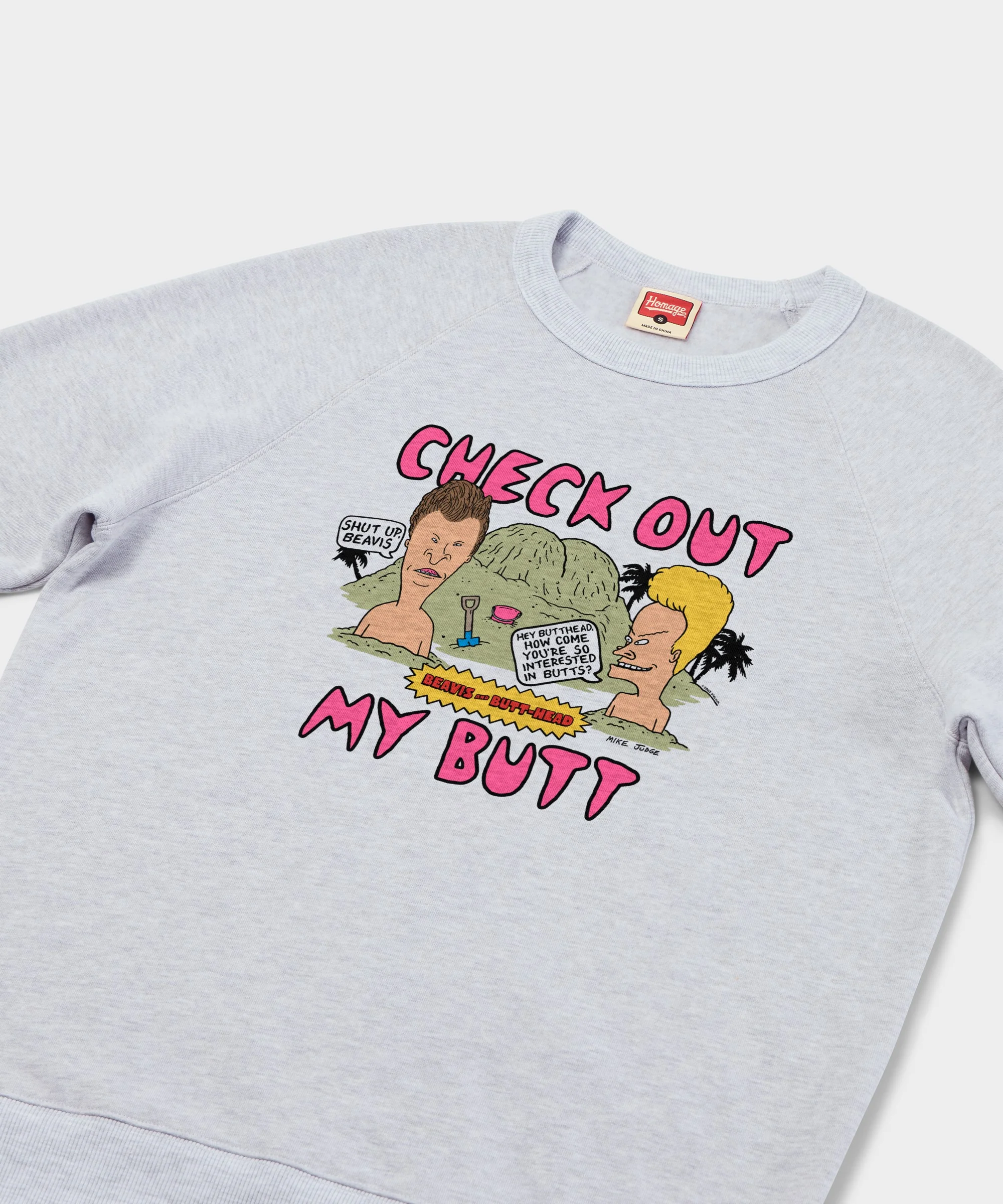 Beavis And Butt-Head Check Out My Butt Crewneck - Image 2