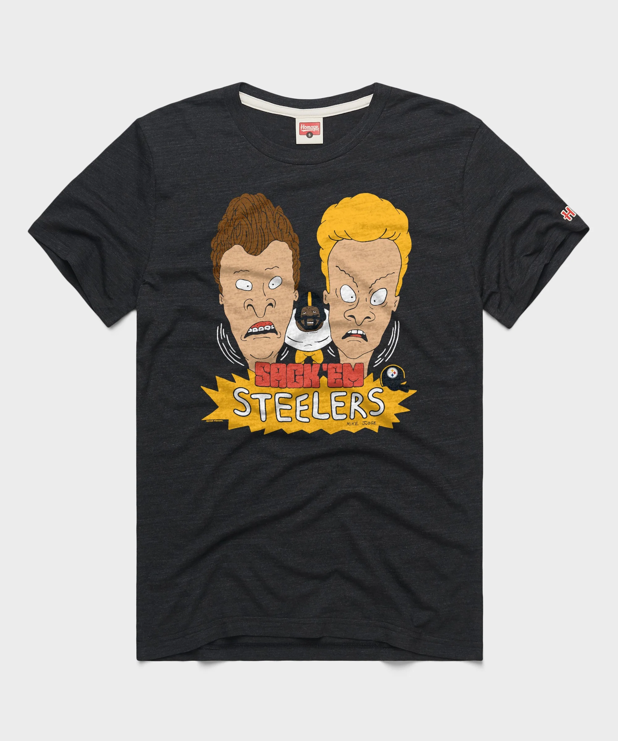 Beavis And Butt-Head X Pittsburgh Steelers Sack 'Em