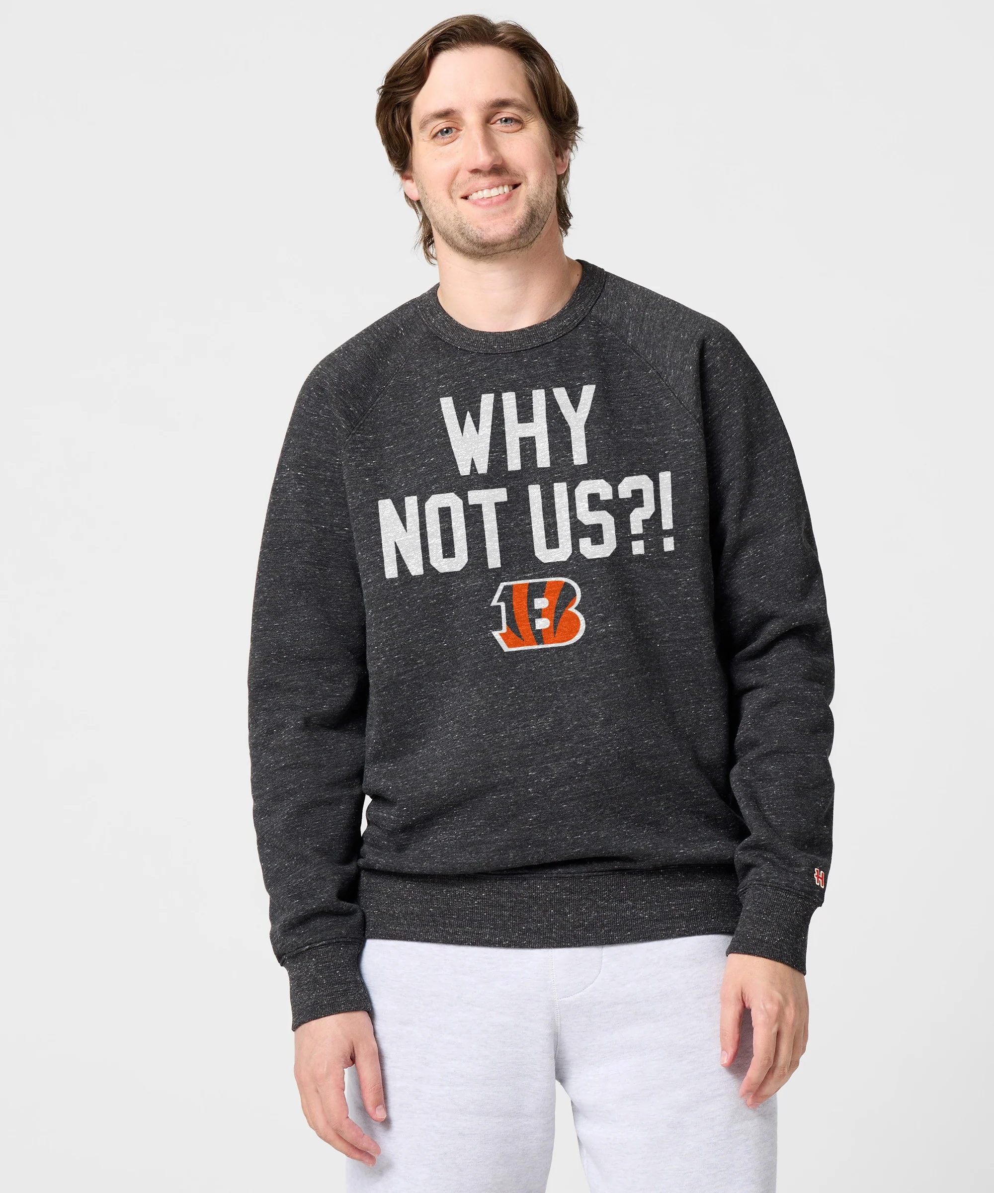Bengals Why Not Us? Crewneck - Image 3