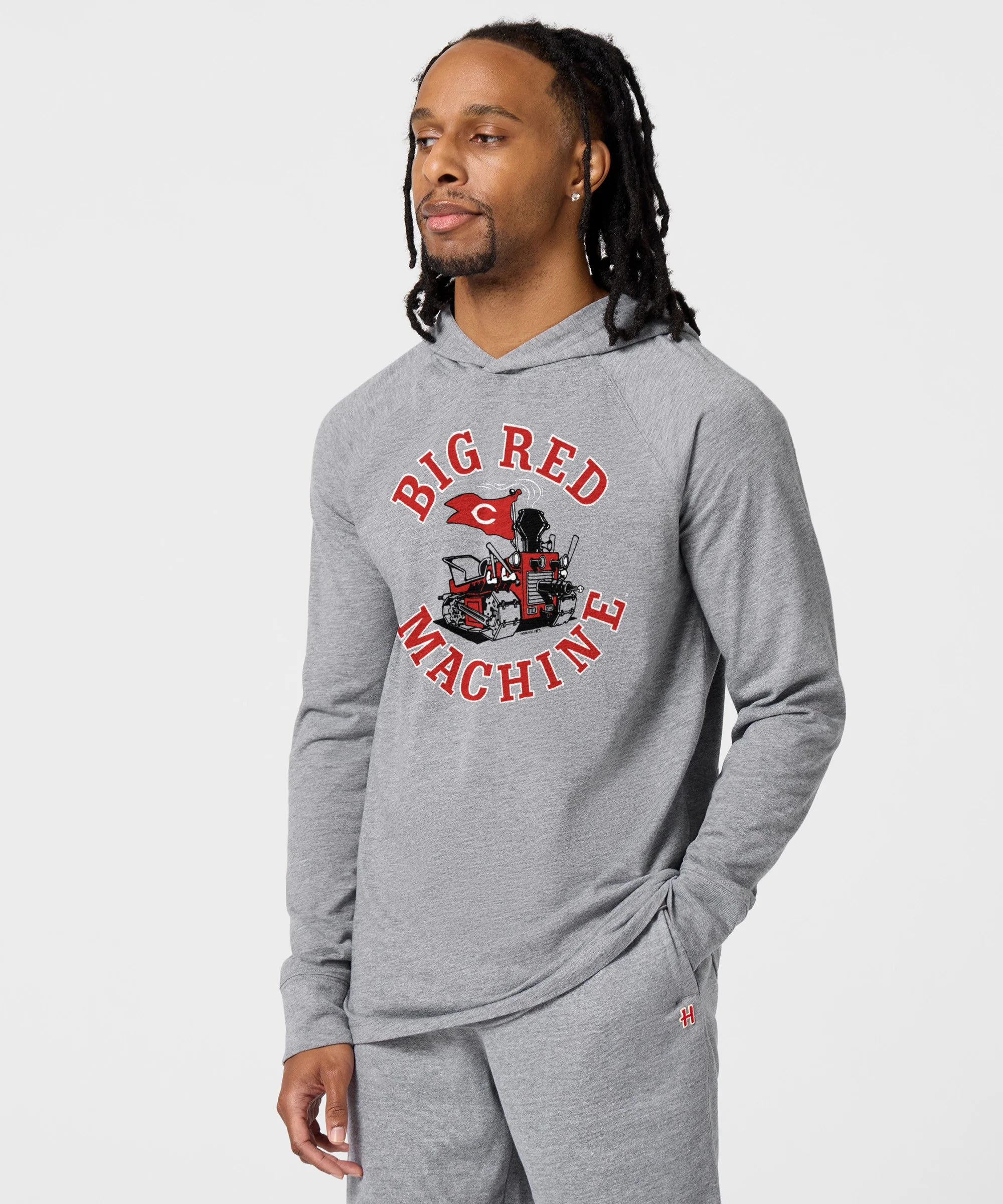 Big Red Machine Lightweight Hoodie - Image 3