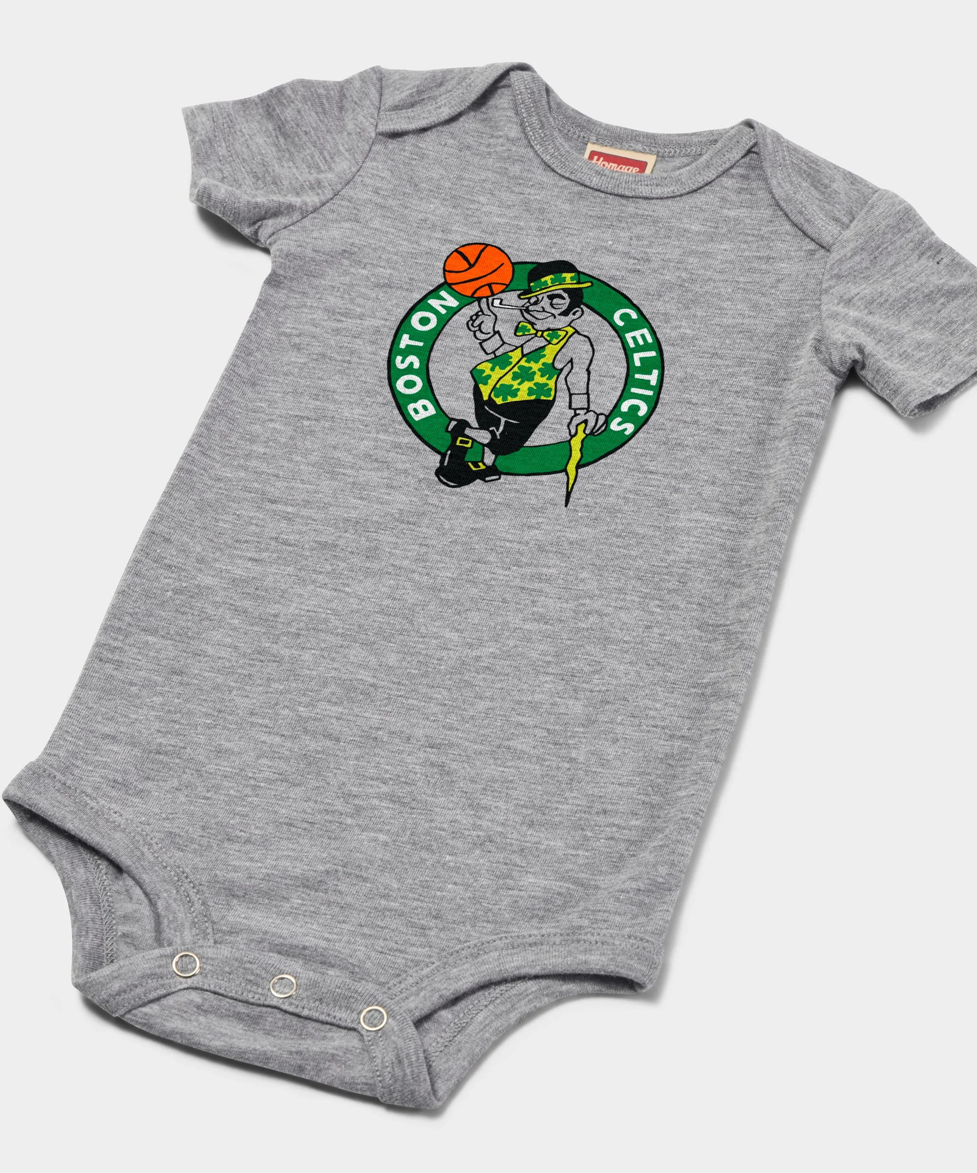 Boston Celtics Logo Baby One Piece - Image 2
