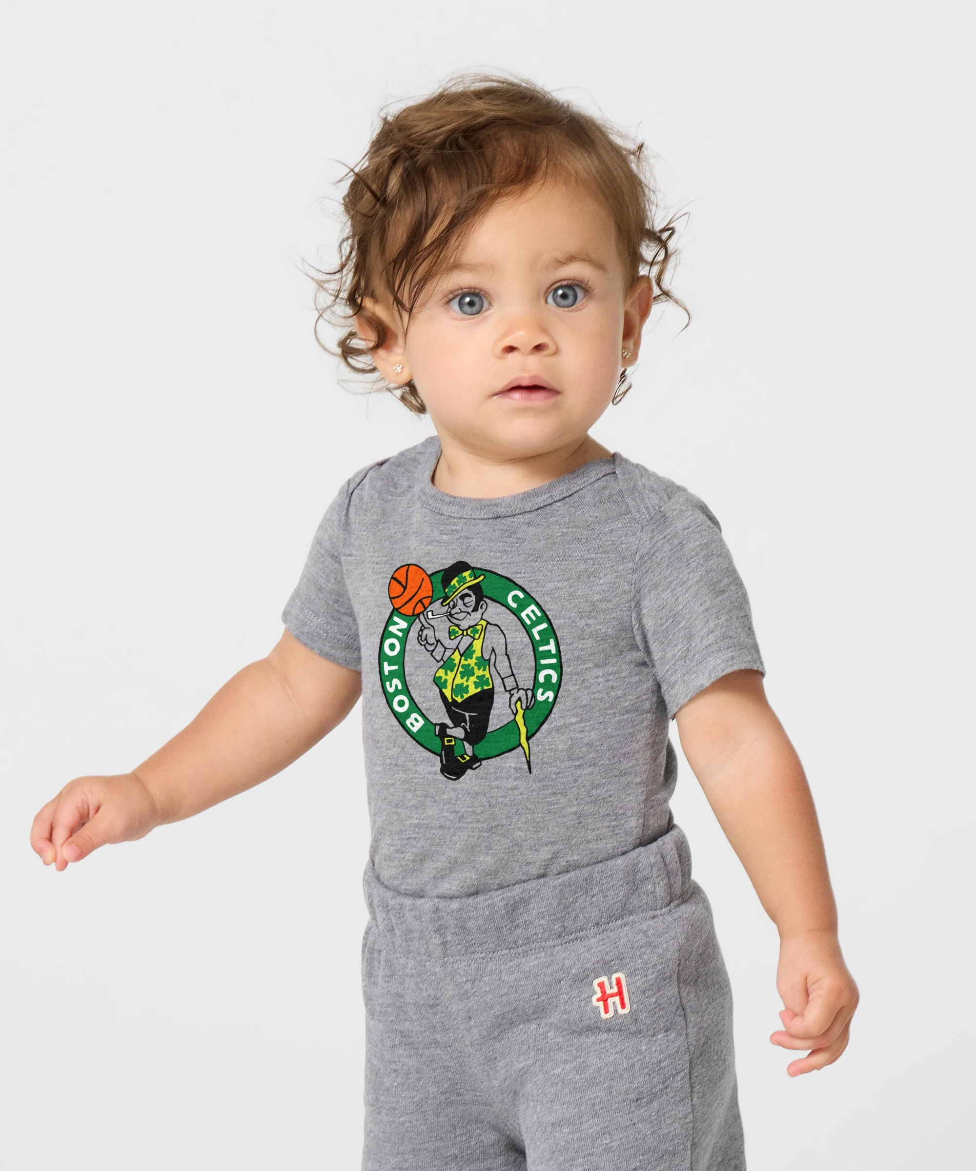 Boston Celtics Logo Baby One Piece - Image 3