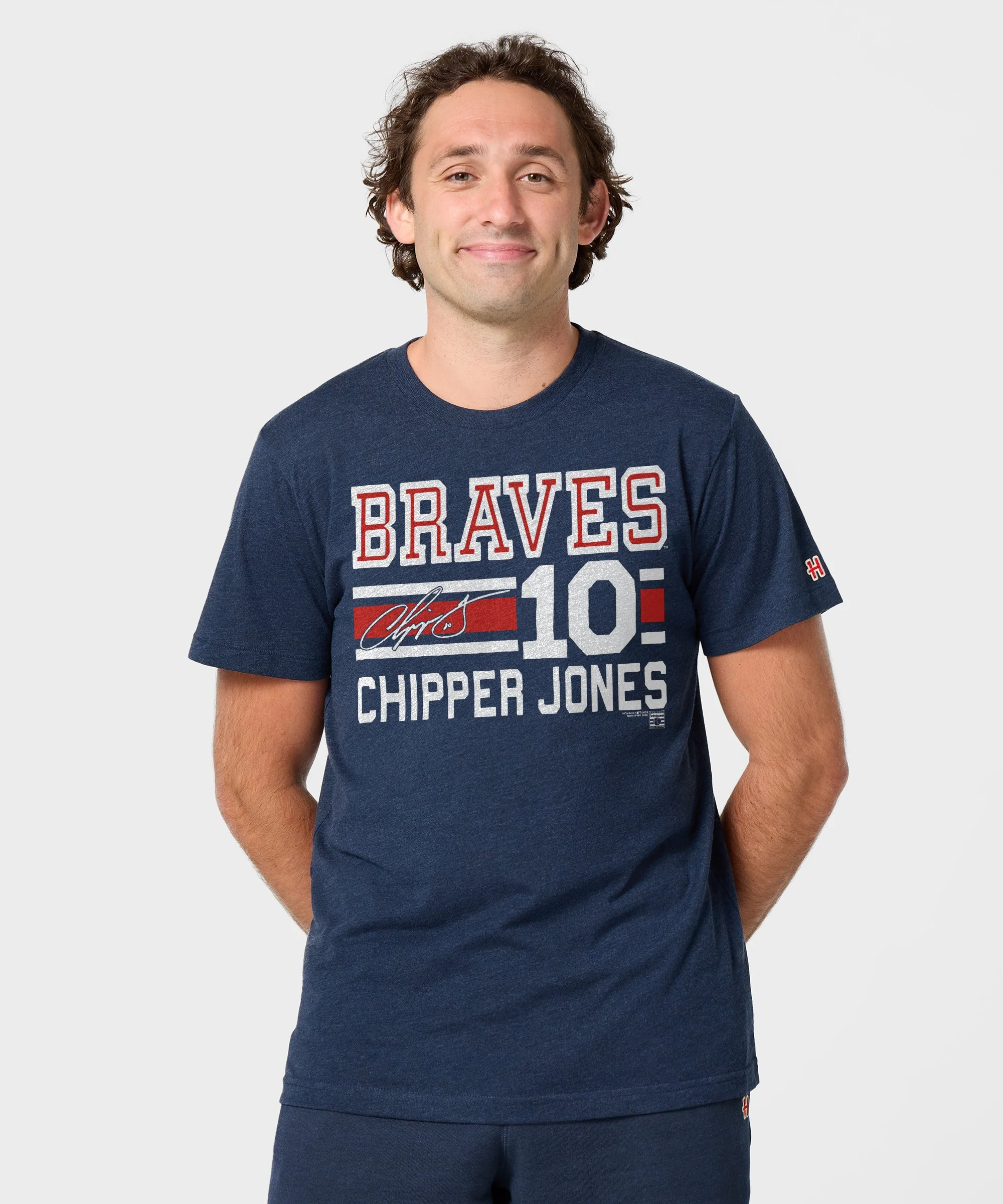 Braves Chipper Jones Signature Jersey - Image 3