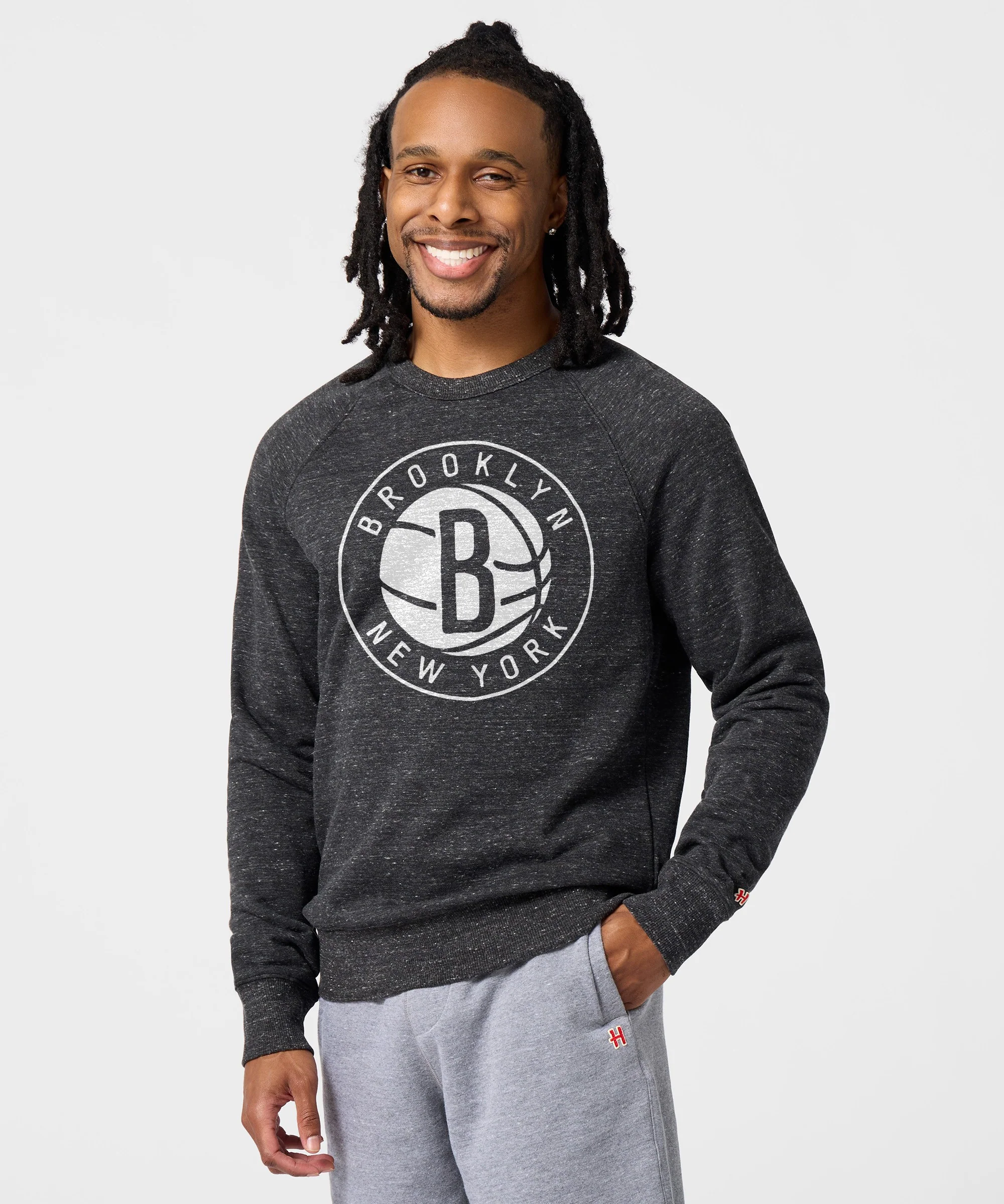 Brooklyn Nets Logo Crewneck - Image 3