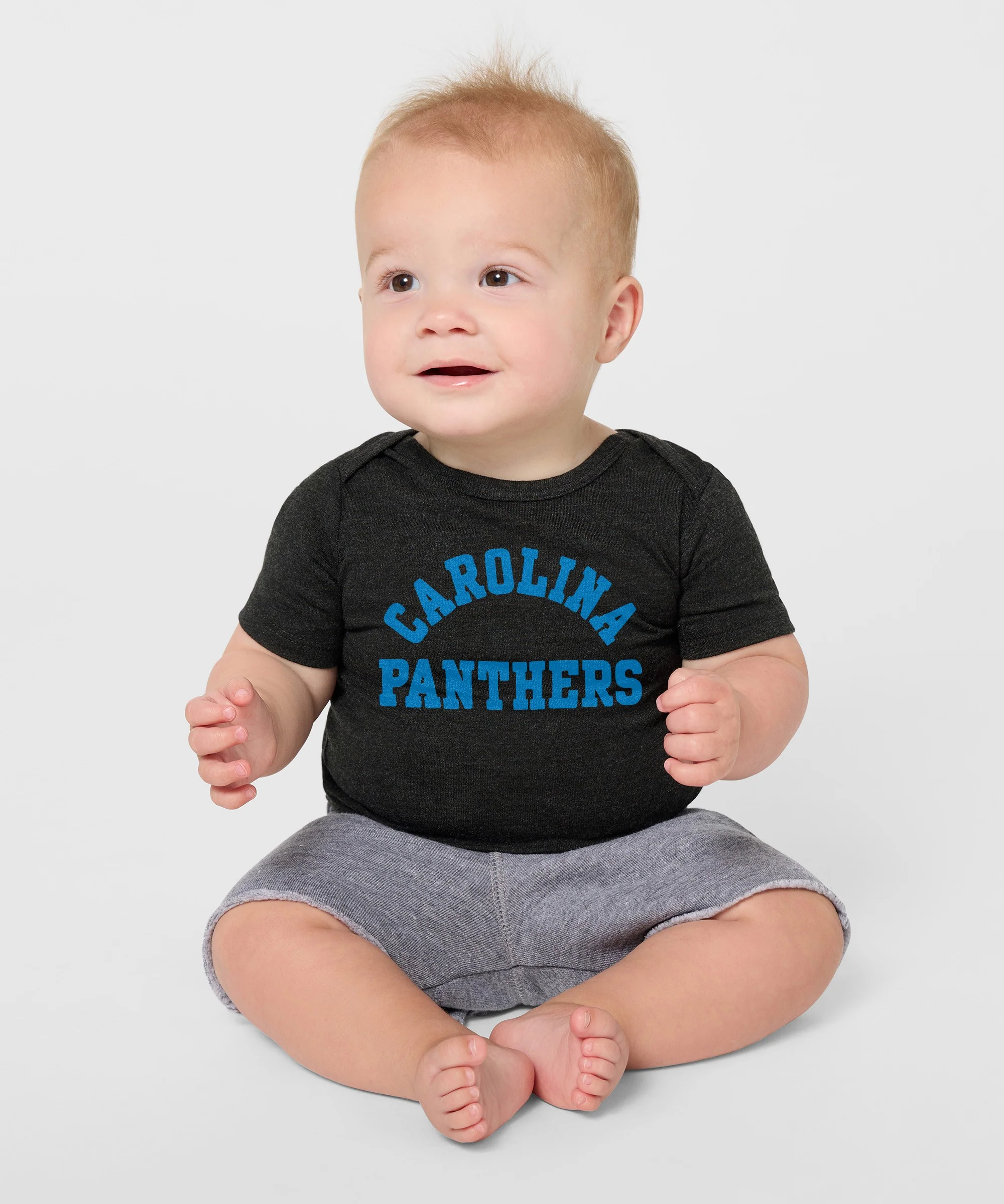 Carolina Panthers Classic Baby One Piece - Image 3