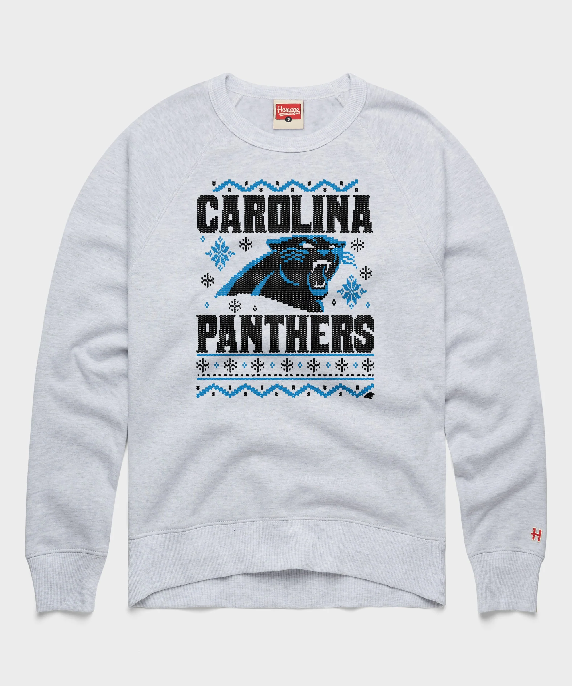 Carolina Panthers Holiday Crewneck