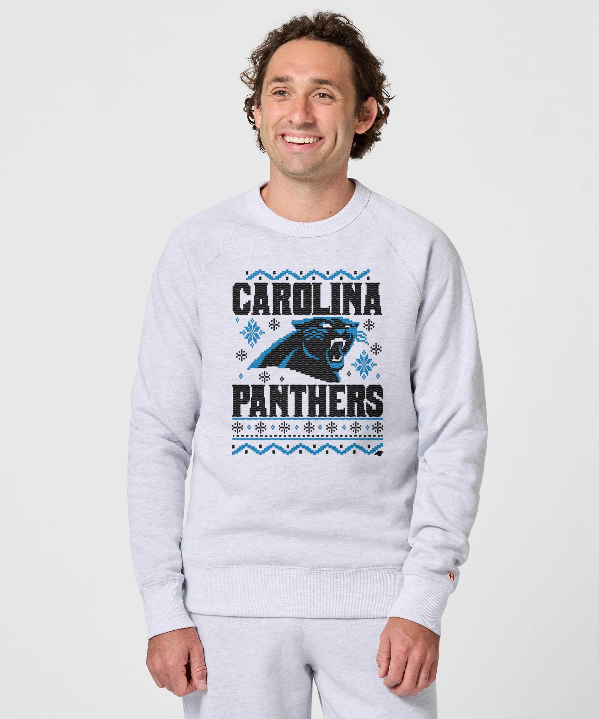 Carolina Panthers Holiday Crewneck - Image 3