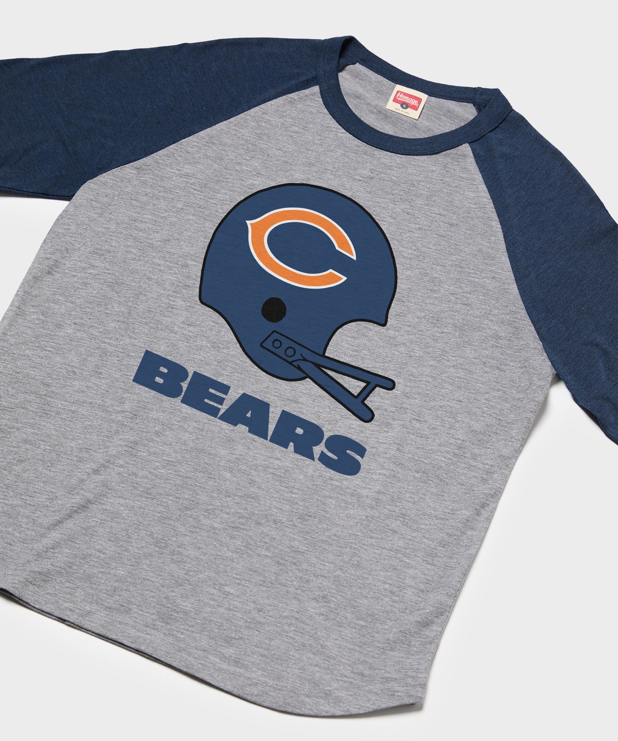 Chicago Bears Big Helmet Raglan - Image 2
