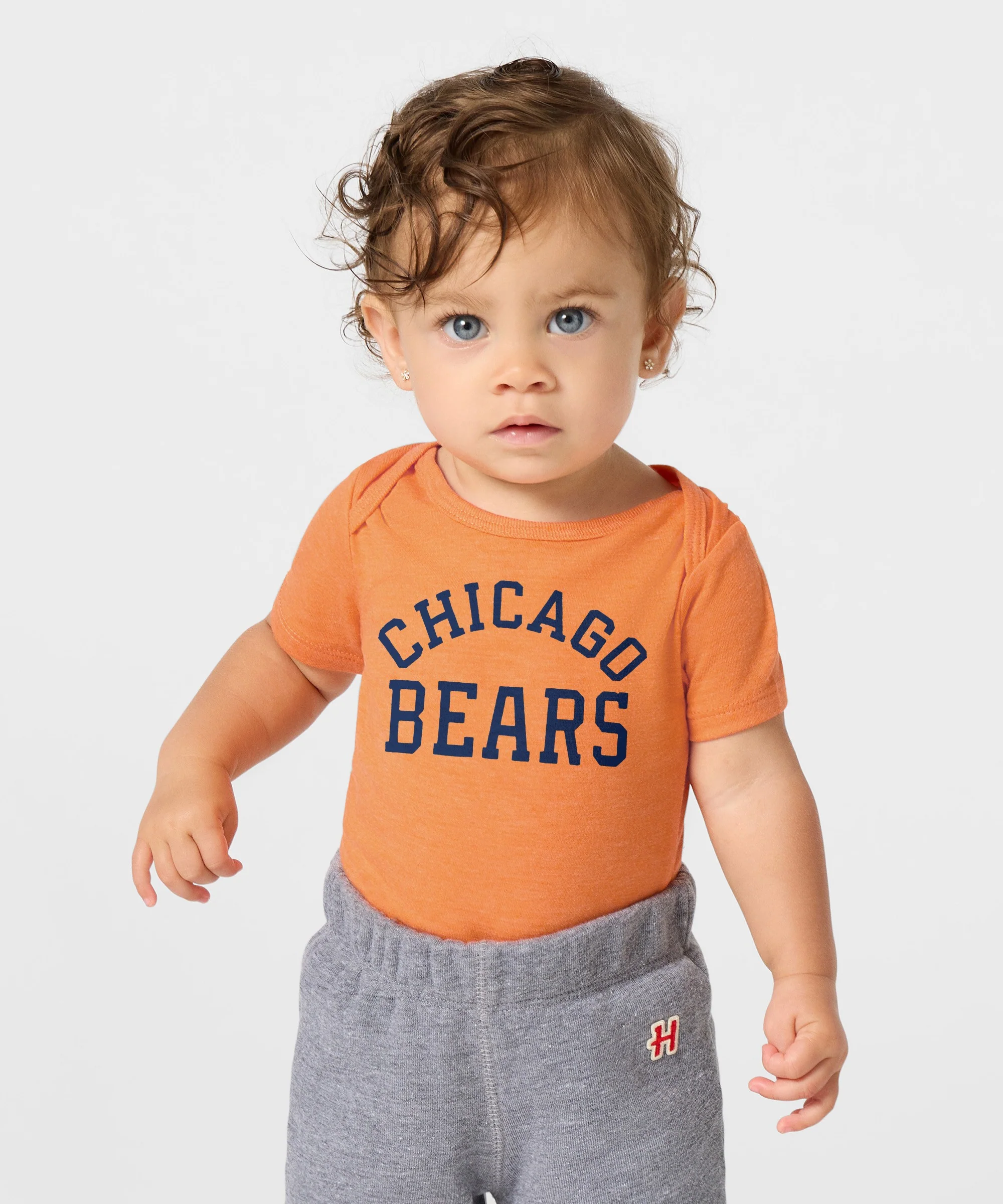 Chicago Bears Classic Baby One Piece - Image 3
