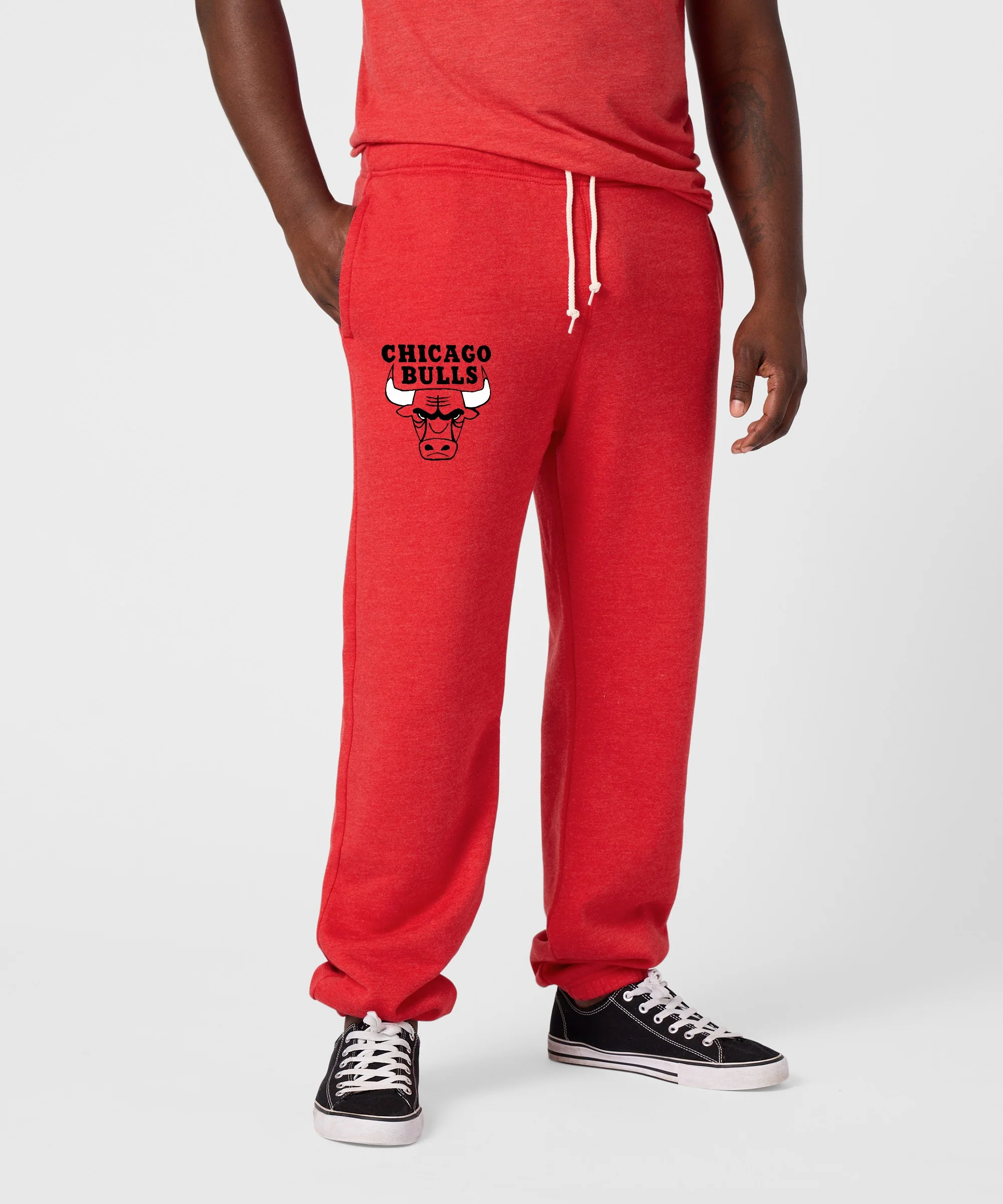Chicago Bulls Logo Sweatpants - Image 3