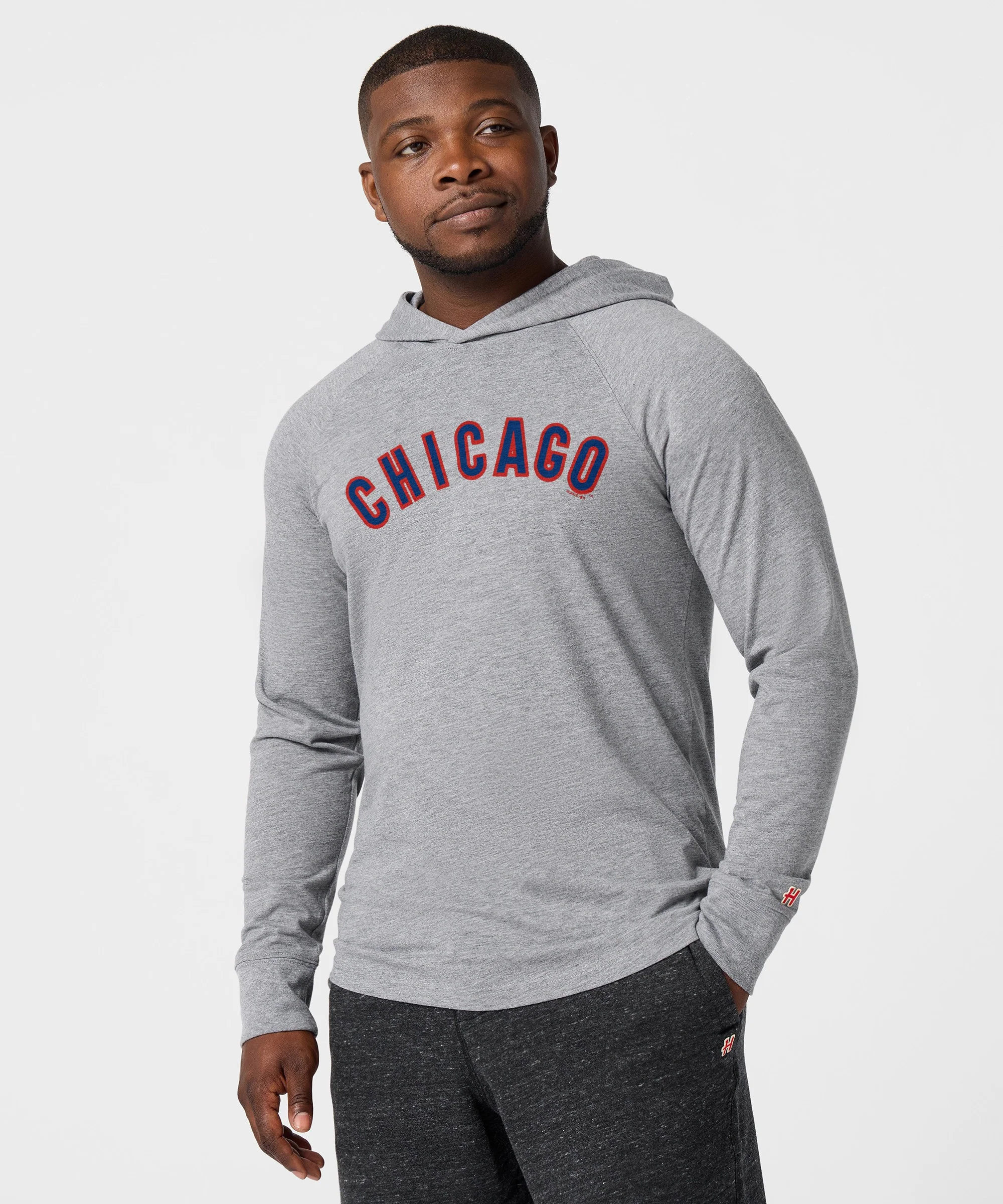 Chicago Cubs Jersey Logo '58 Lightweight Hoodie - Image 3