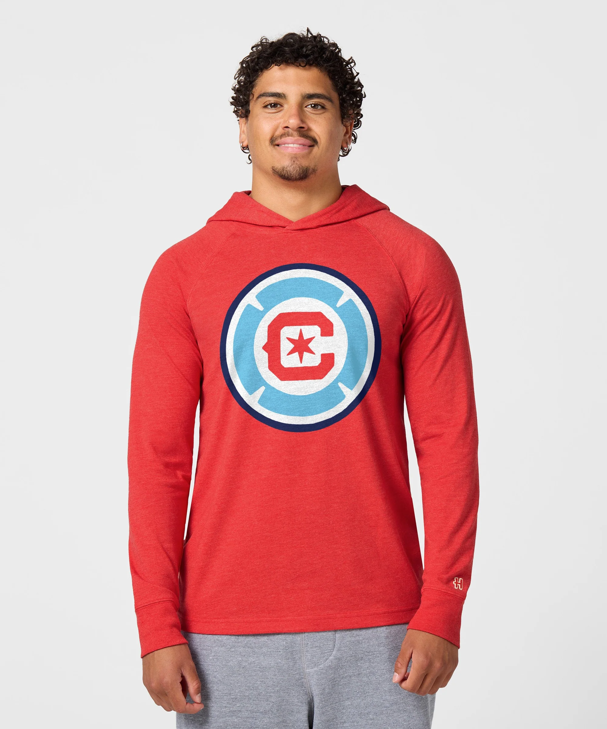 Chicago Fire FC '22 Lightweight Hoodie - Image 3