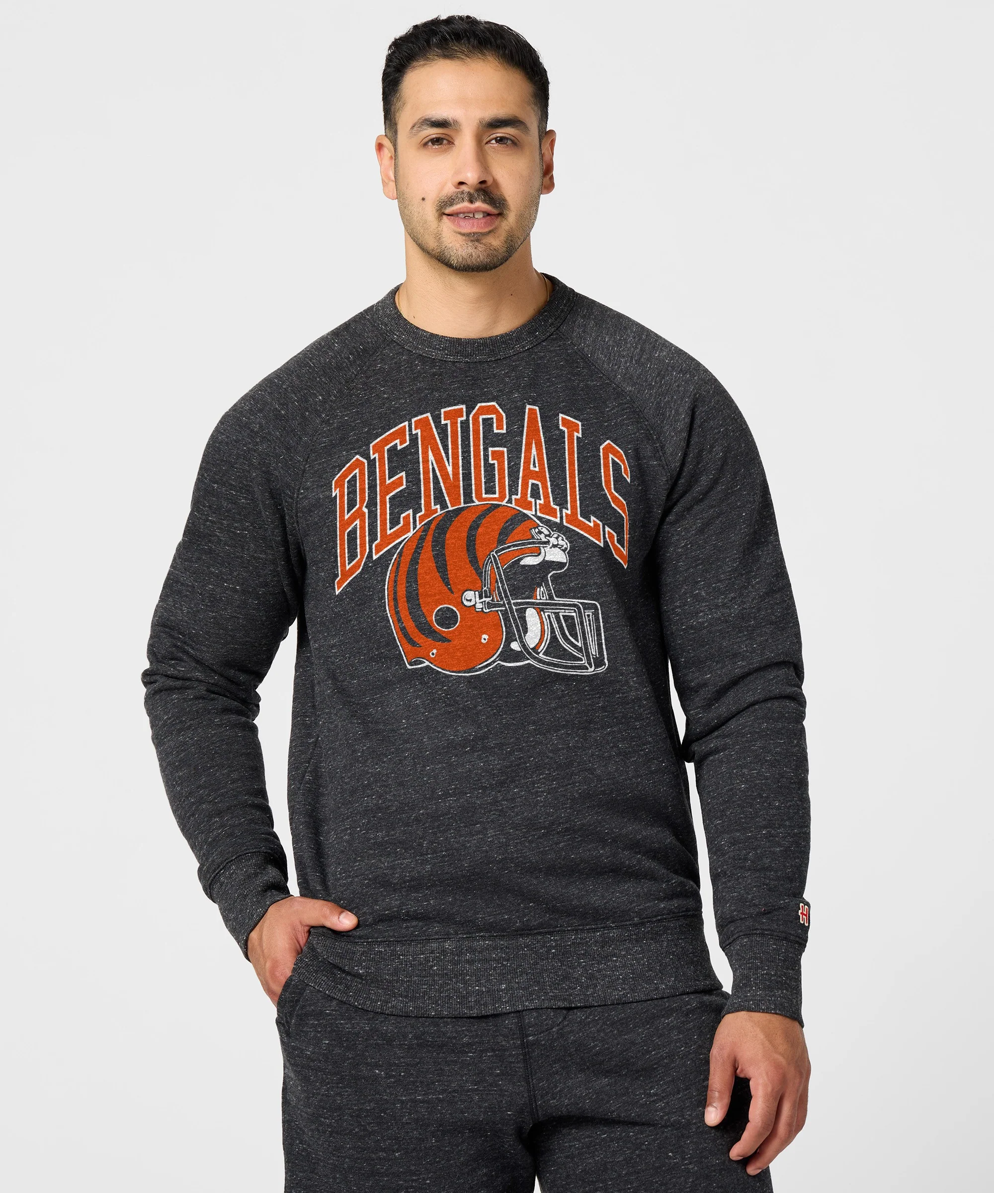 Cincinnati Bengals Helmet Crewneck - Image 3