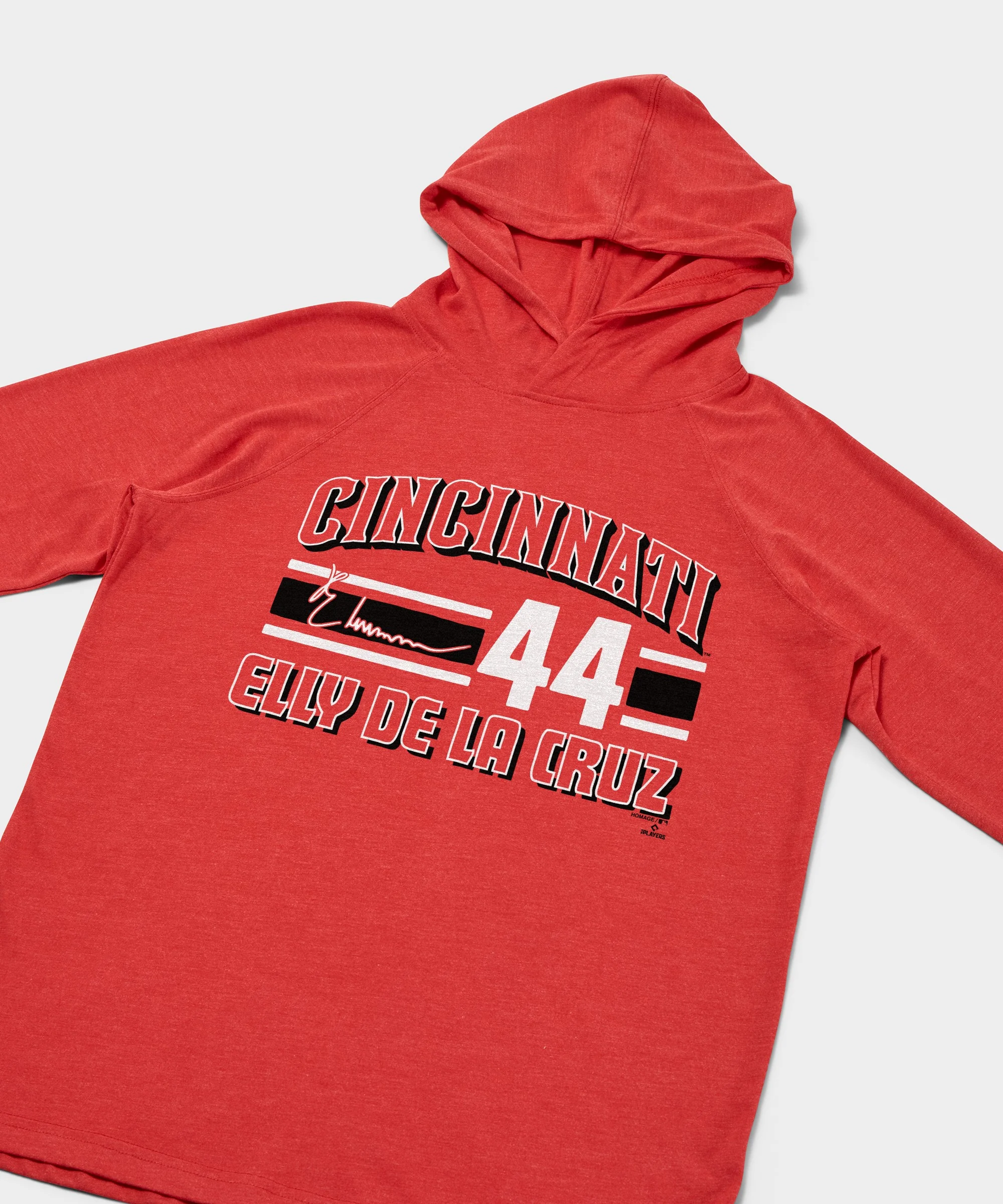 Cincinnati Reds Elly De La Cruz Signature Jersey Lightweight Hoodie - Image 2