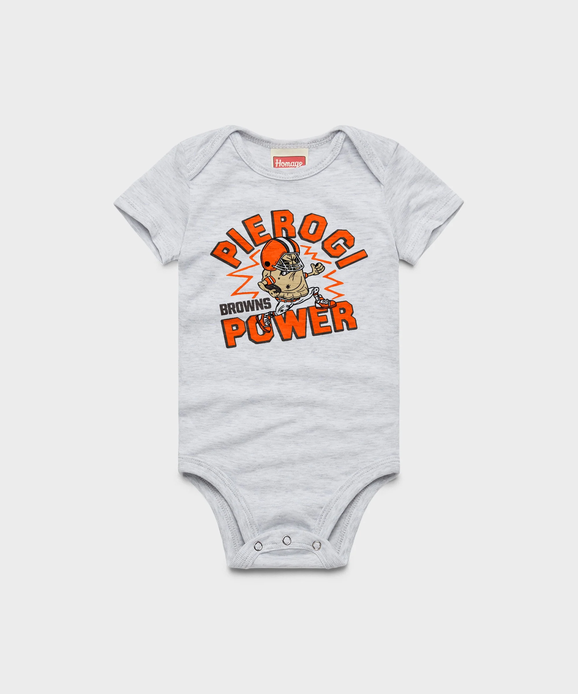 Cleveland Browns Pierogi Power Baby One Piece