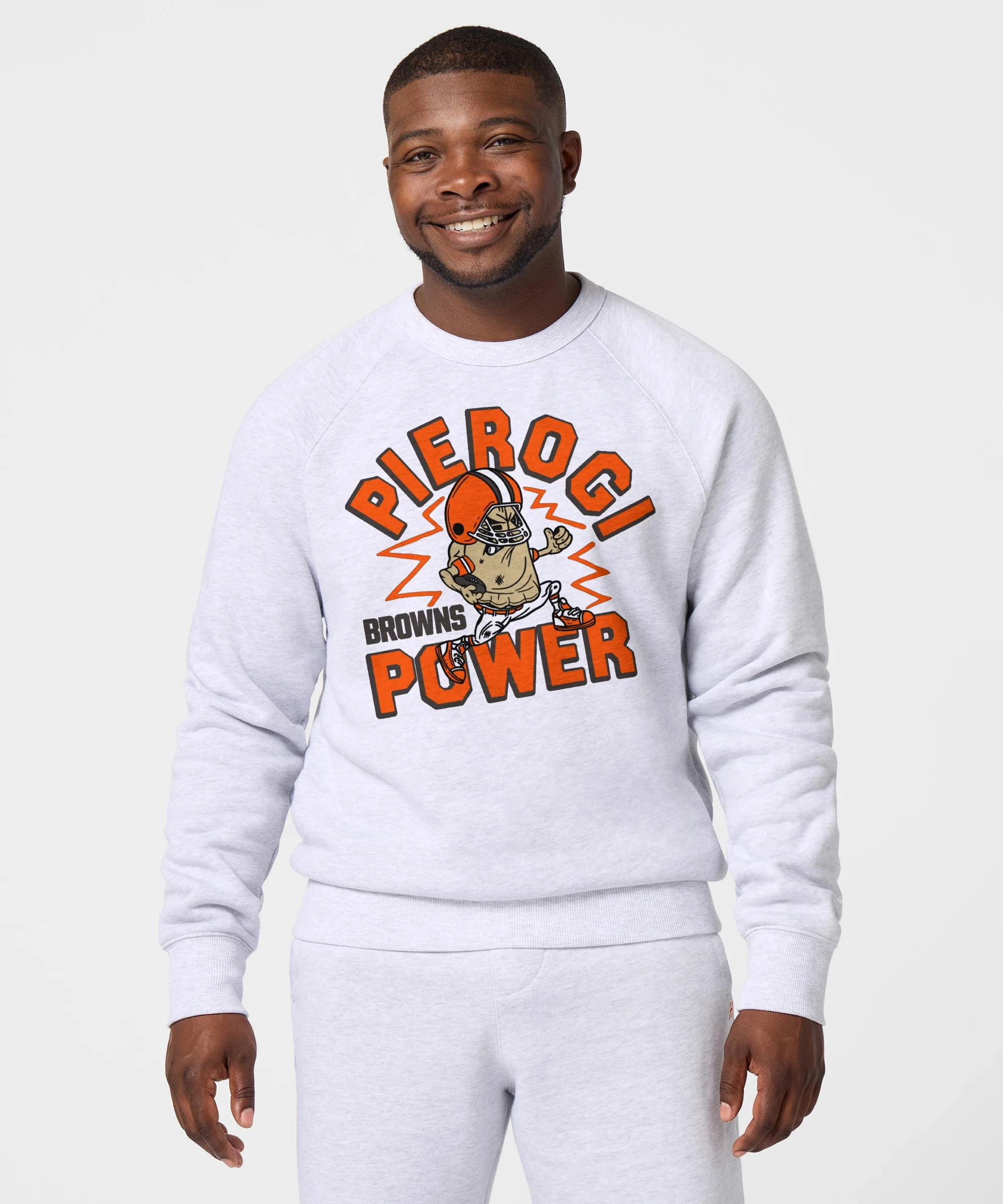 Cleveland Browns Pierogi Power Crewneck - Image 3