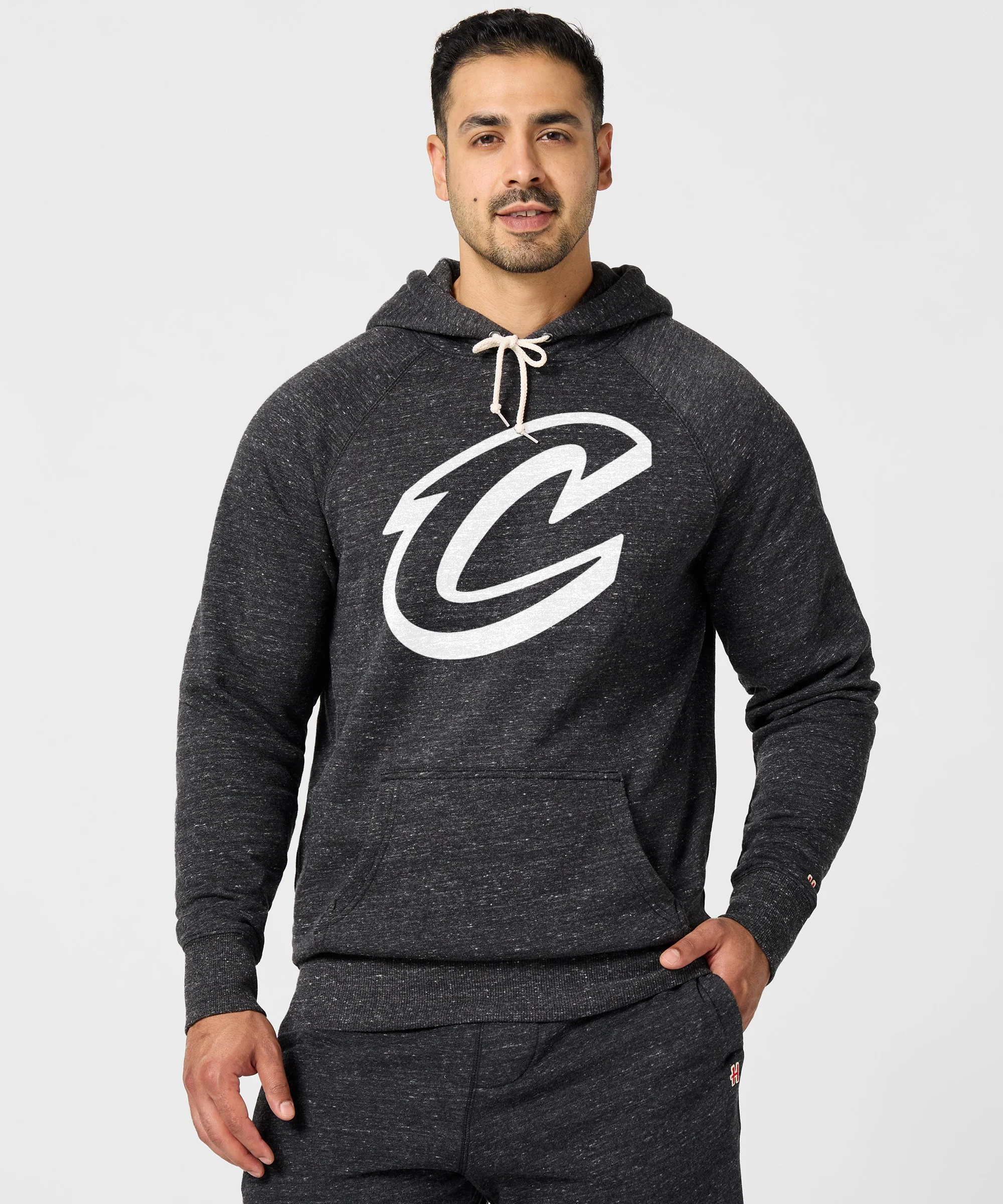 Cleveland Cavaliers Blacktop Logo Hoodie - Image 3