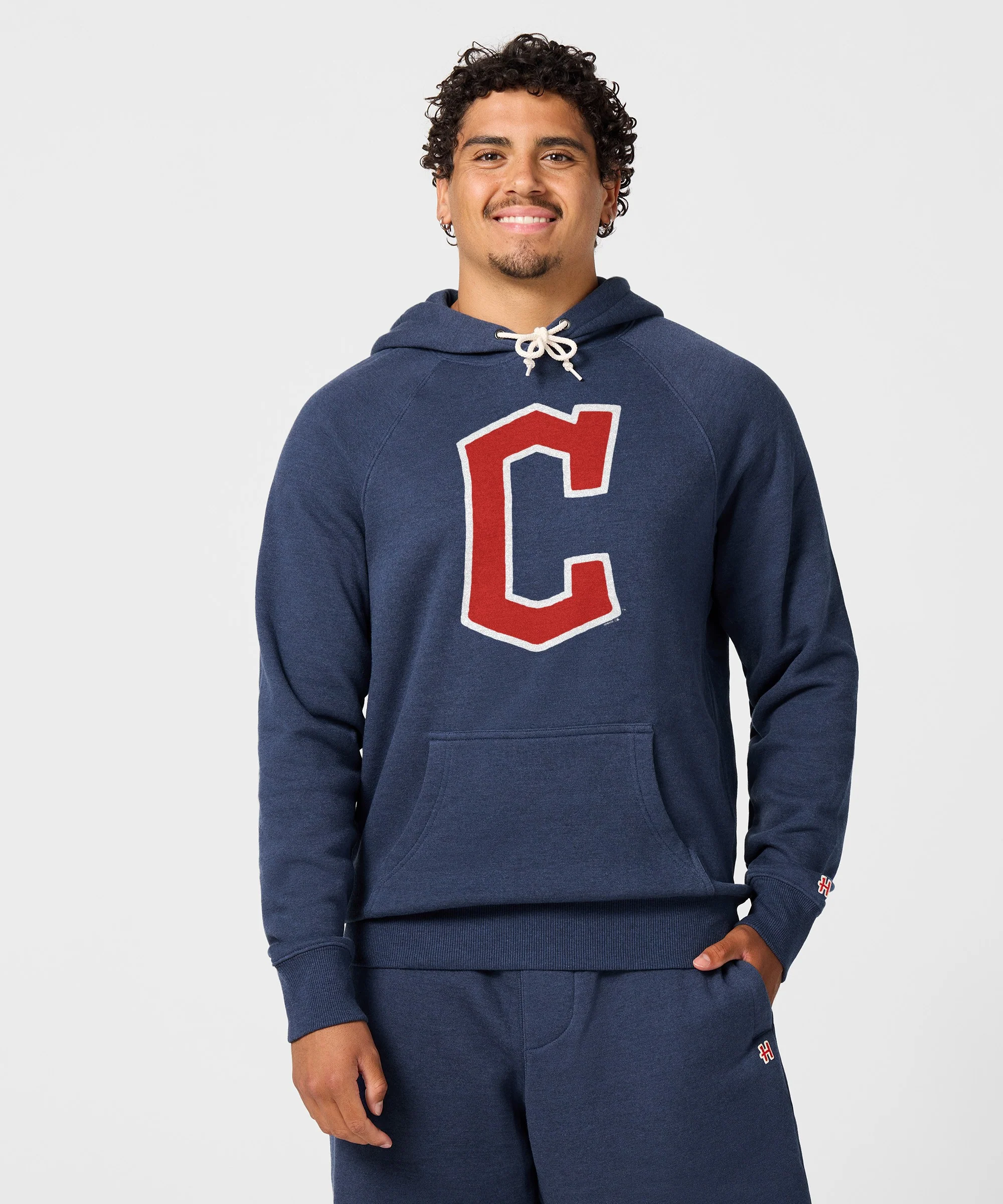 Cleveland Guardians Cap Logo '22 Hoodie - Image 3