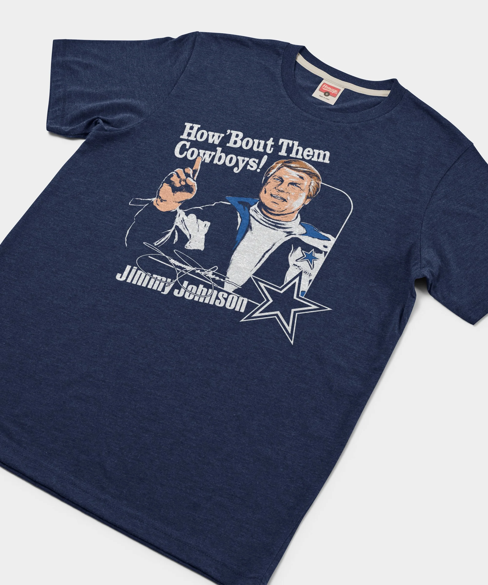 Cowboys Jimmy Johnson Signature - Image 2
