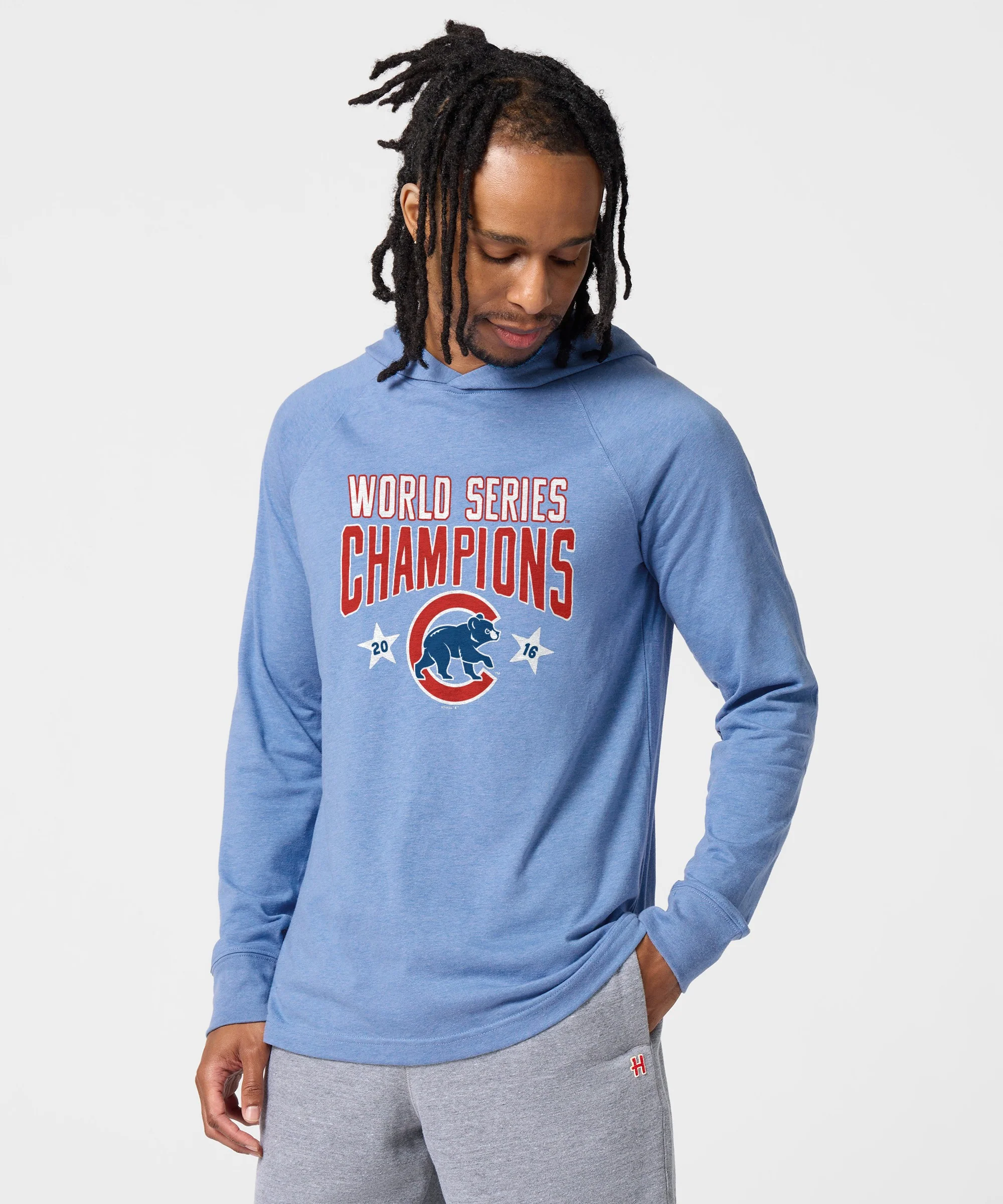 Cubs World Series Champs 2016 Lightweight Hoodie - Image 3