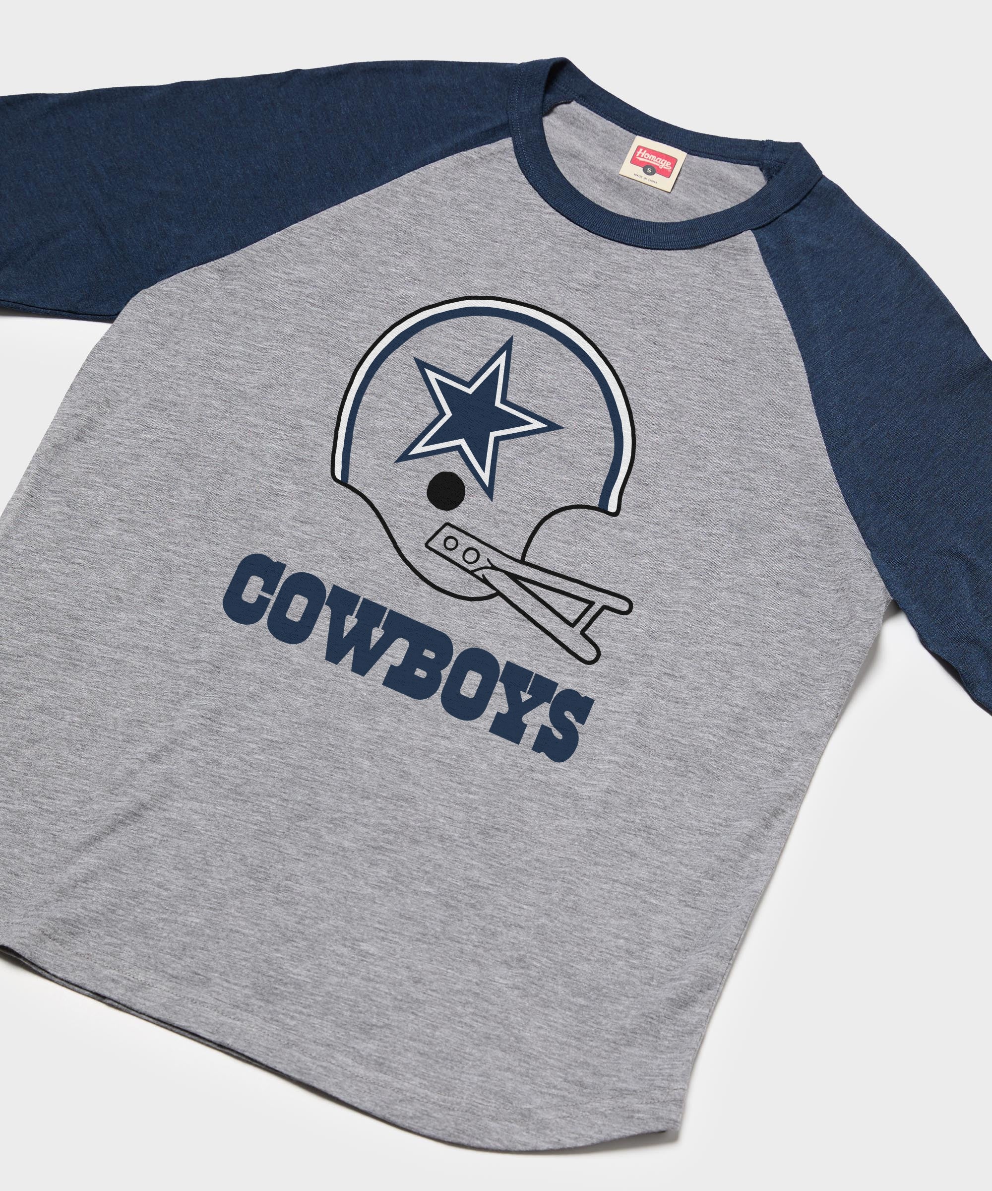 Dallas Cowboys Big Helmet Raglan - Image 2