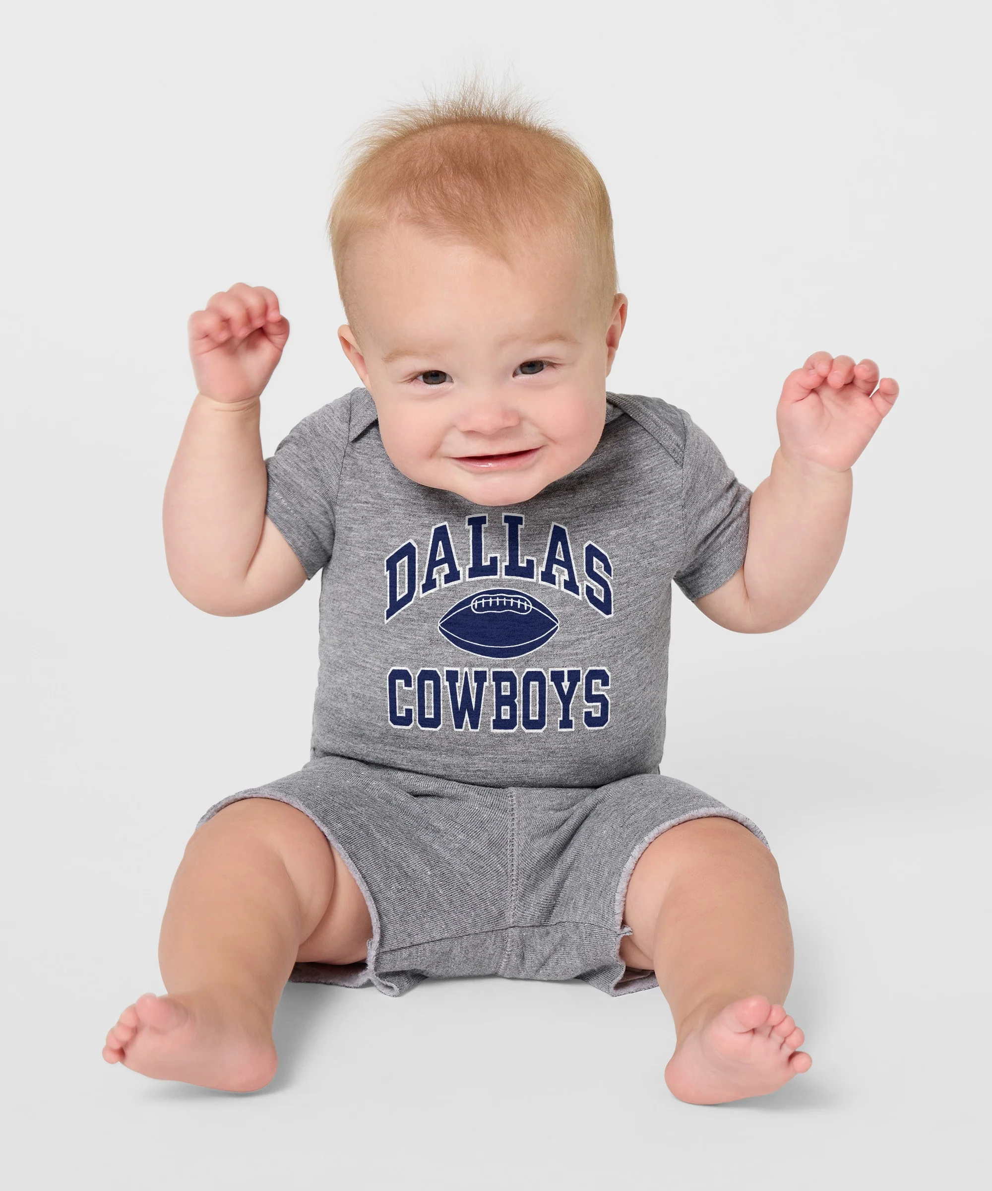 Dallas Cowboys Gridiron Baby One Piece - Image 3