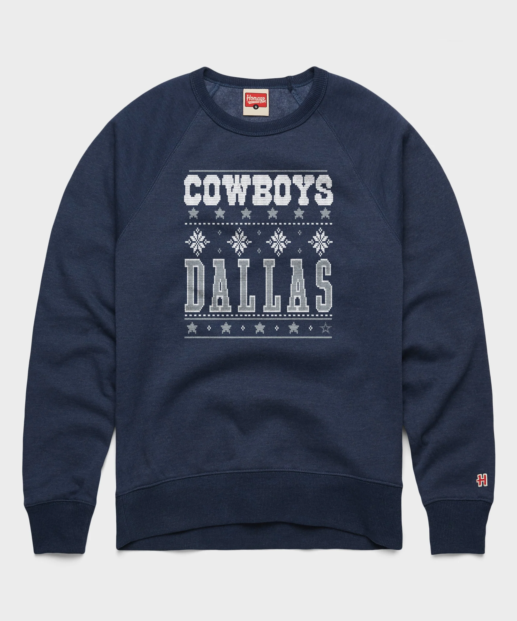 Dallas Cowboys Holiday Crewneck