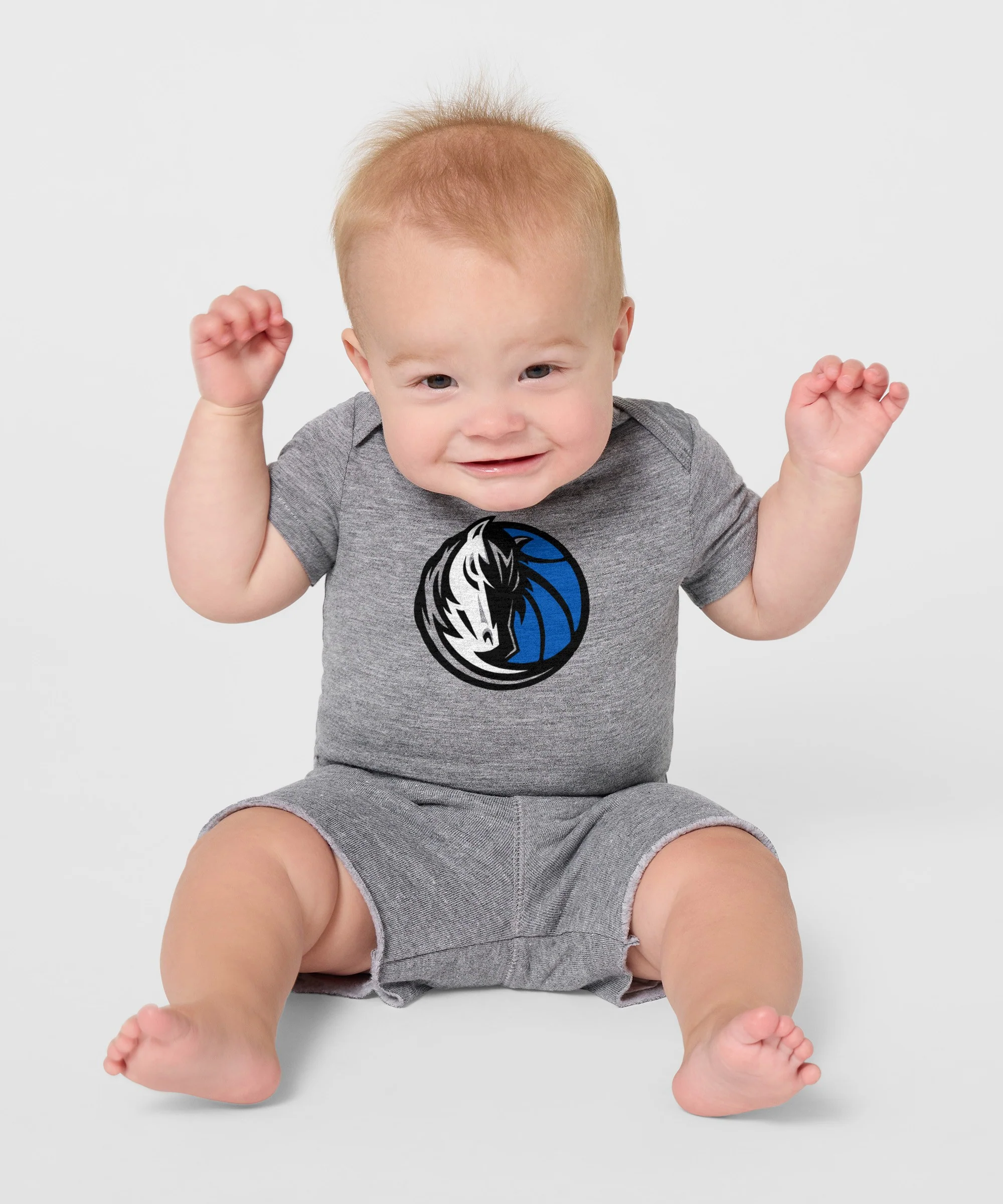 Dallas Mavericks Logo Baby One Piece - Image 3