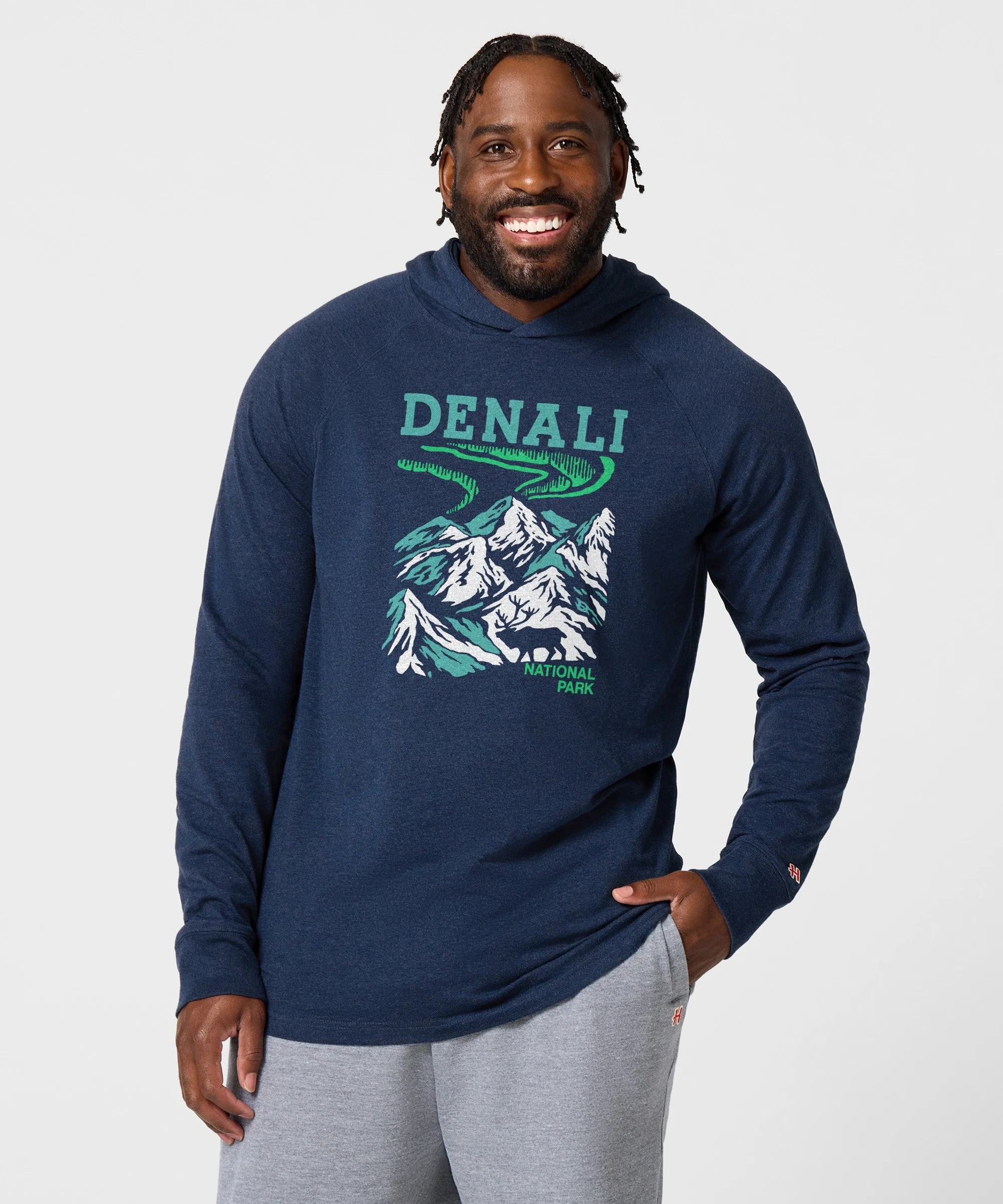 Denali National Park Lightweight Hoodie - Image 3