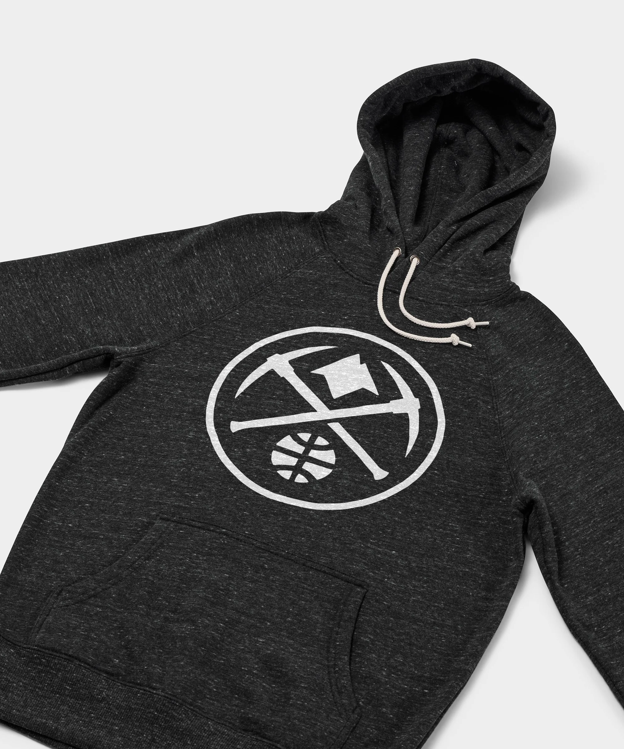 Denver Nuggets Blacktop Logo Hoodie - Image 2
