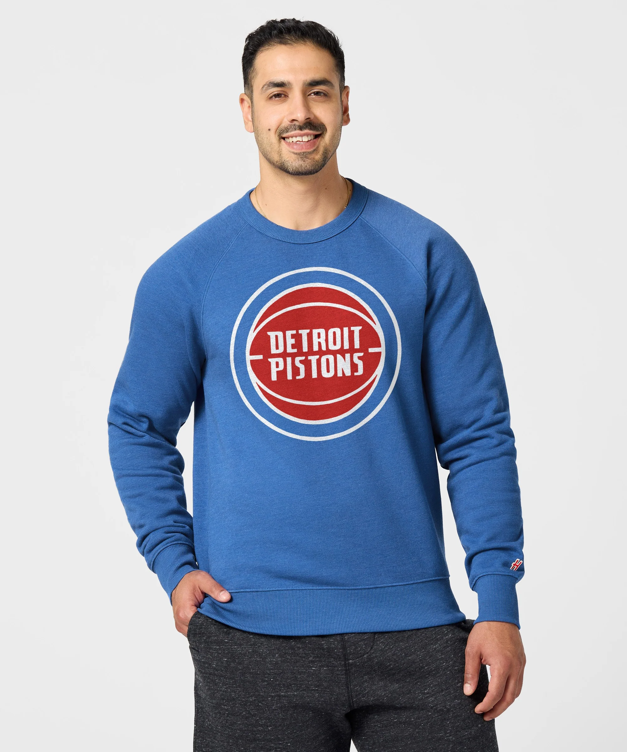 Detroit Pistons Logo Crewneck - Image 3