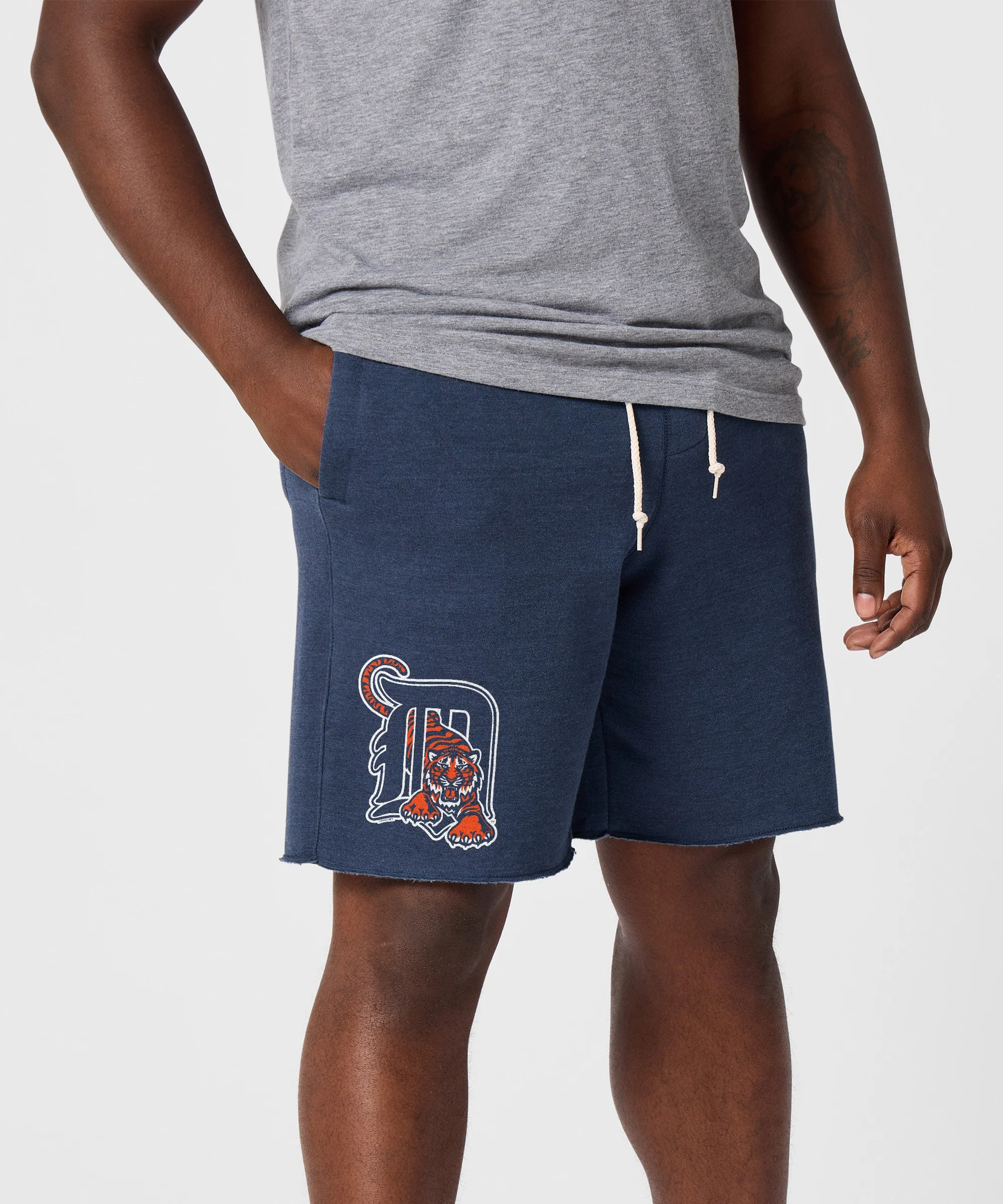 Detroit Tigers '94 Sweat Shorts - Image 3
