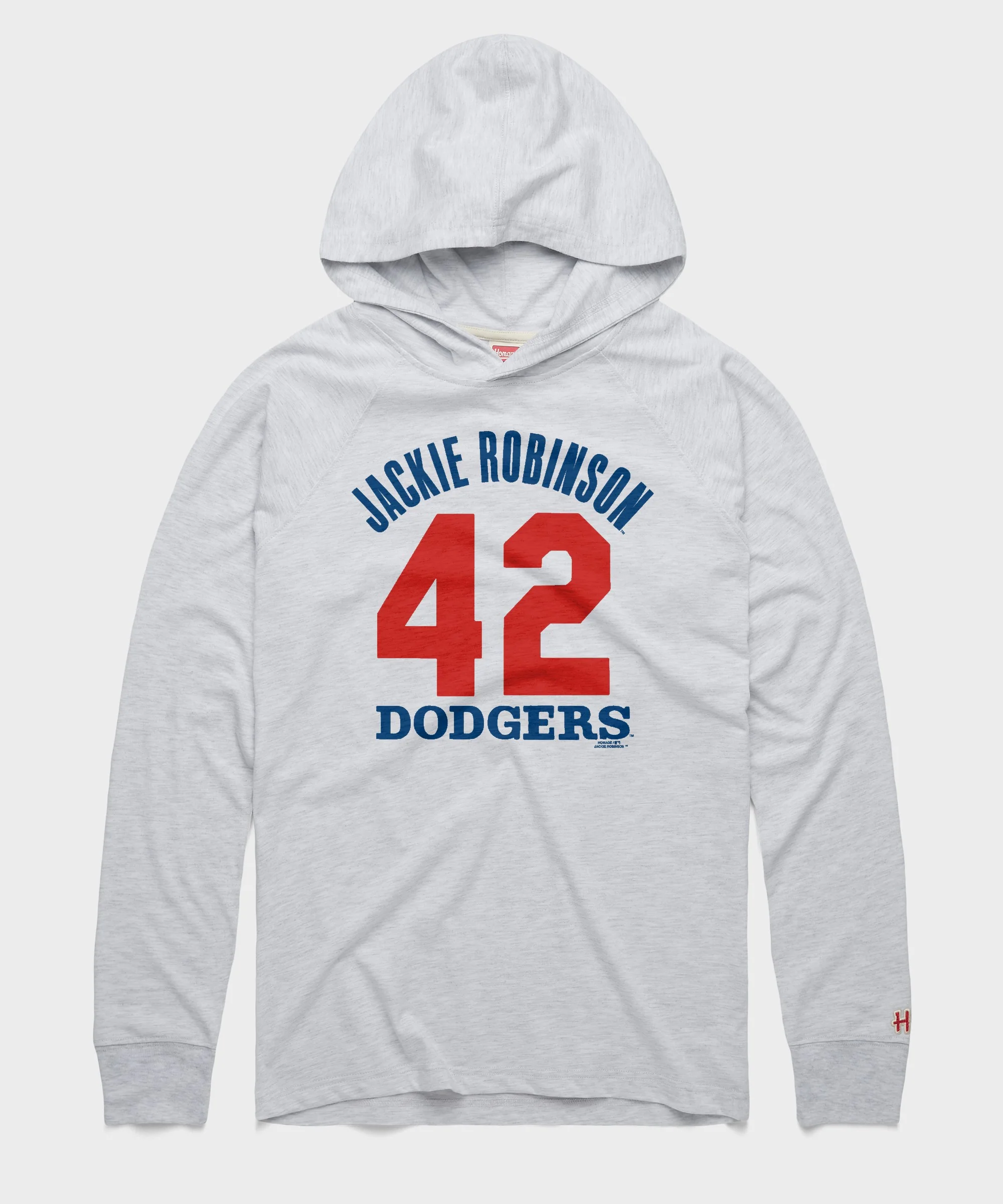 Dodgers Jackie Robinson 42 Lightweight Hoodie