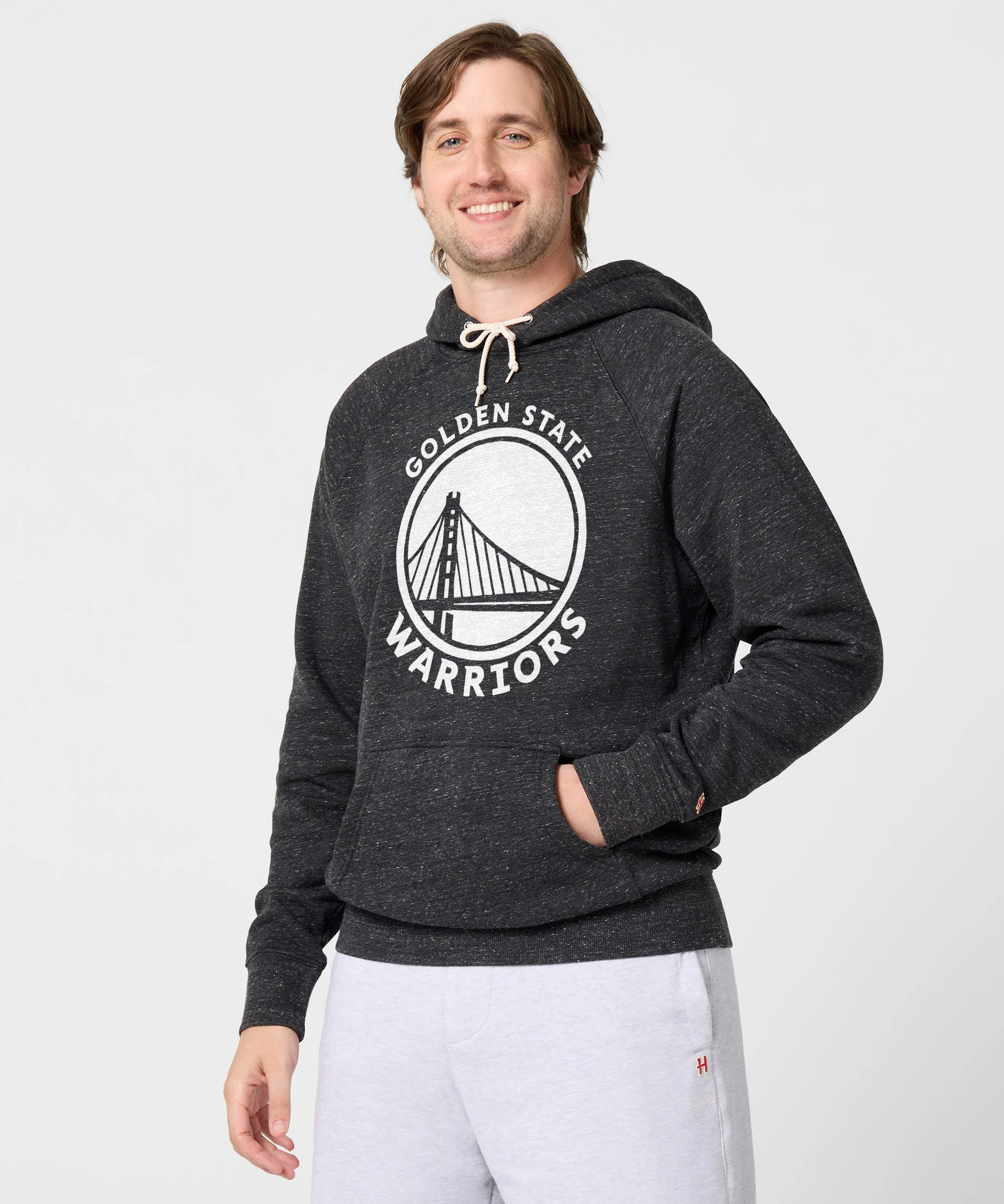 Golden State Warriors Blacktop Logo Hoodie - Image 3