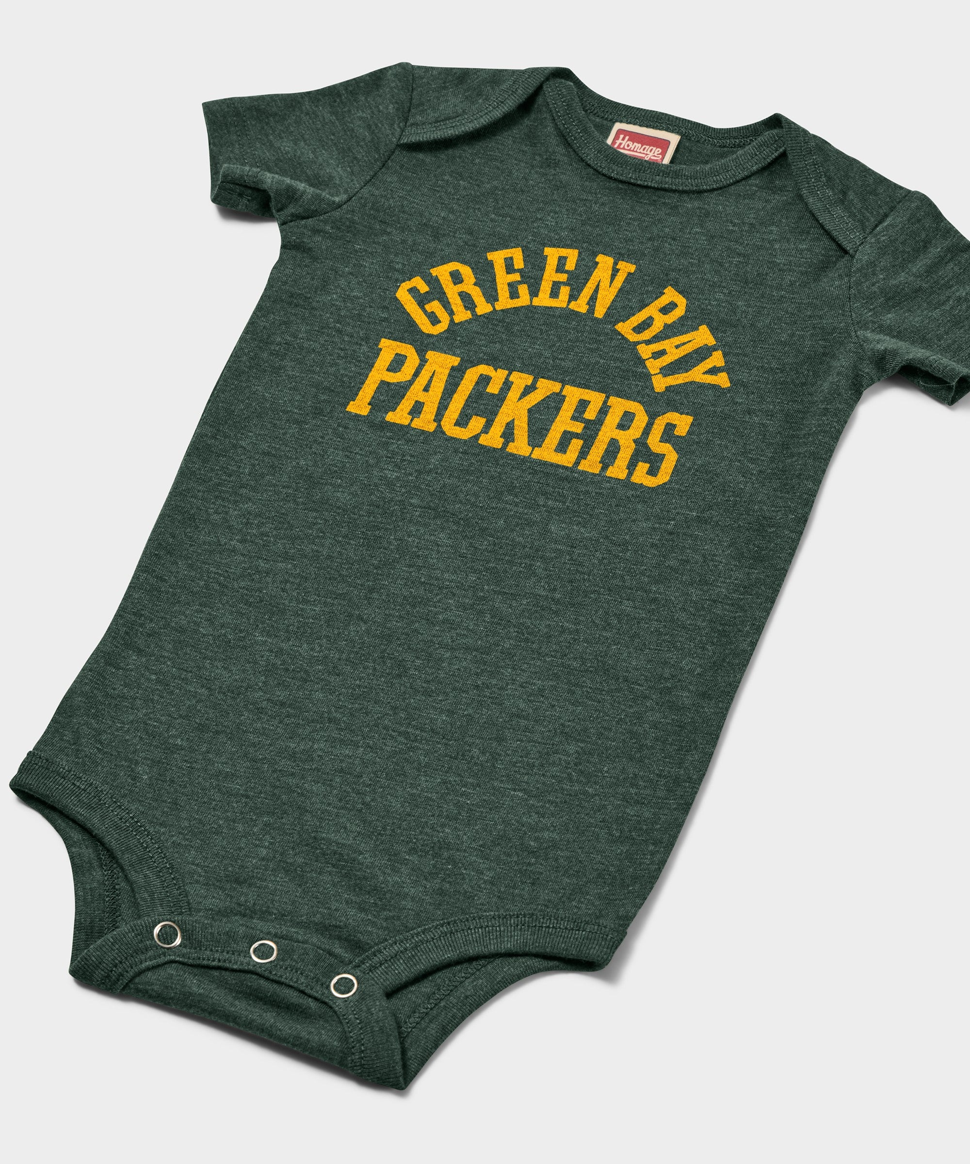 Green Bay Packers Classic Baby One Piece - Image 2