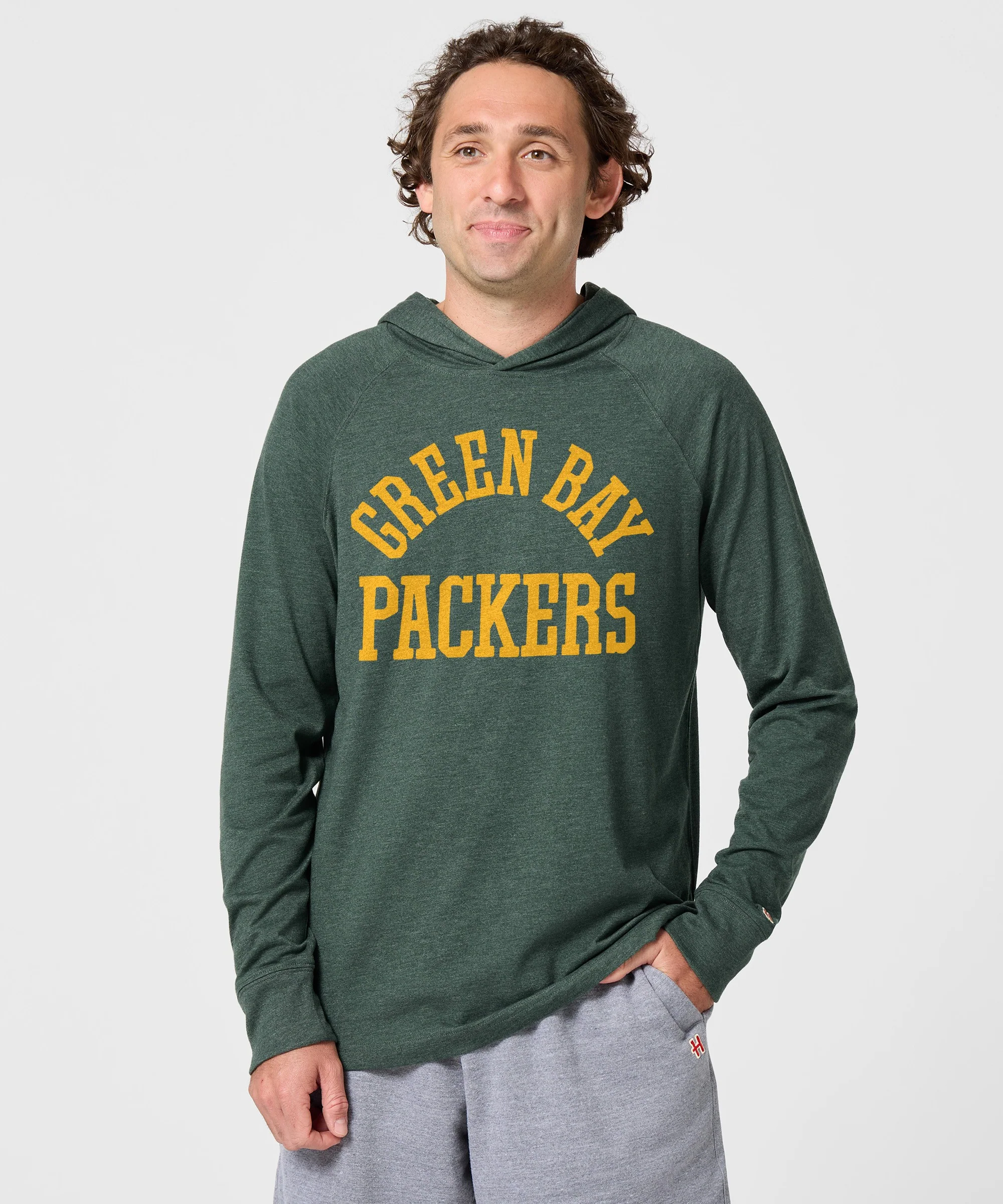 Green Bay Packers Classic Lightweight Hoodie - Image 3