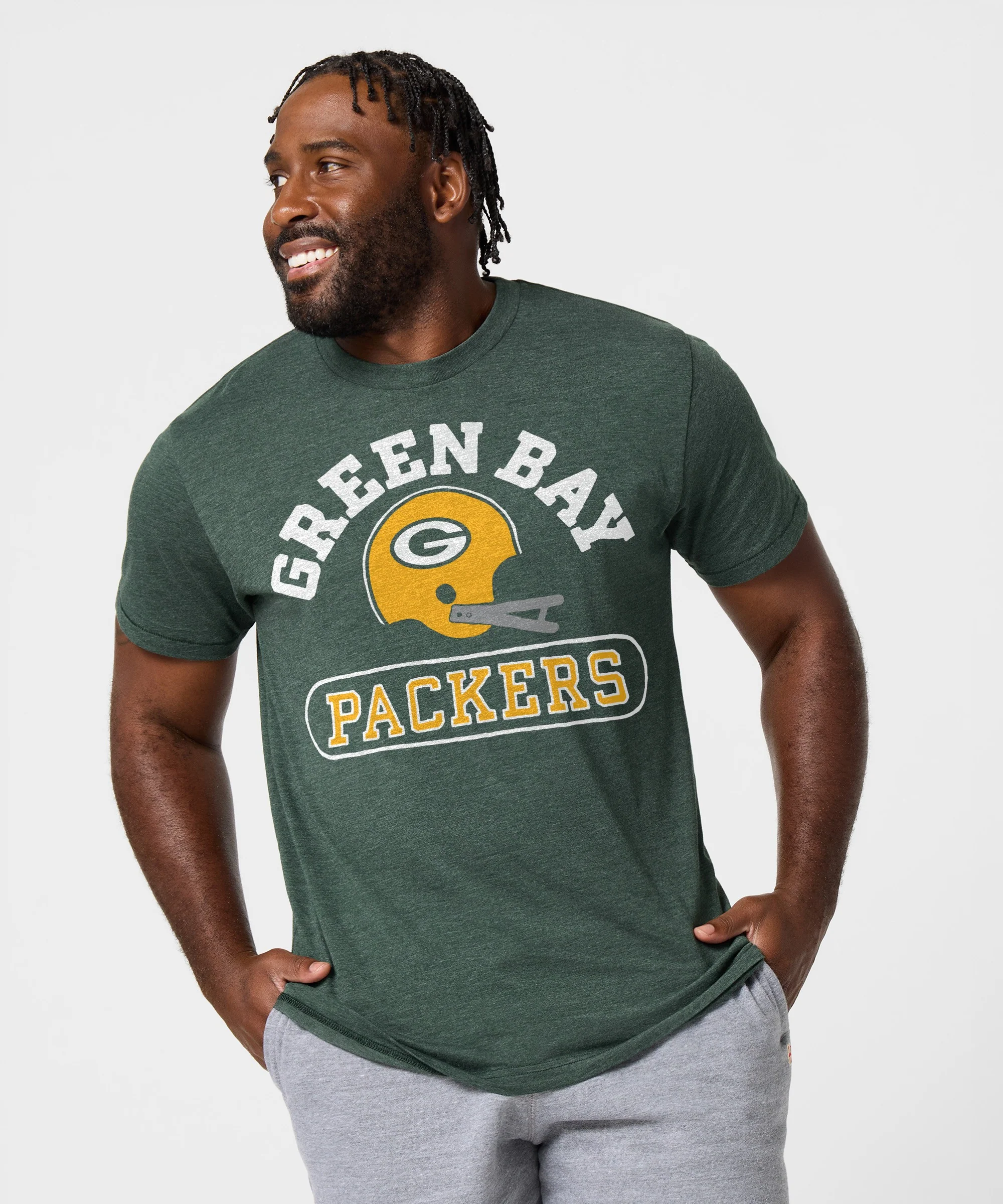 Green Bay Packers Throwback Helmet - Image 3