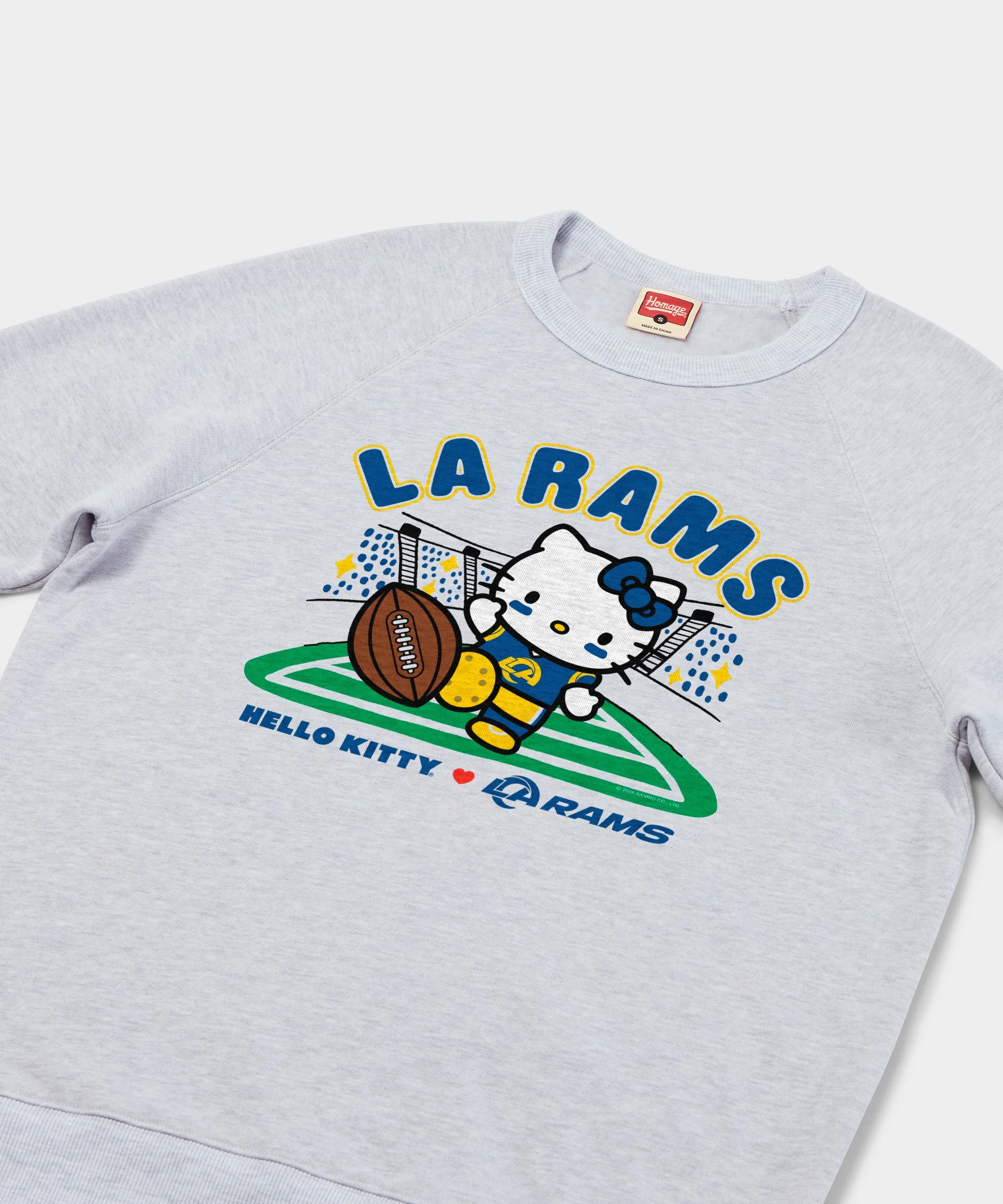 Hello Kitty x Los Angeles Rams Kickoff Crewneck - Image 2