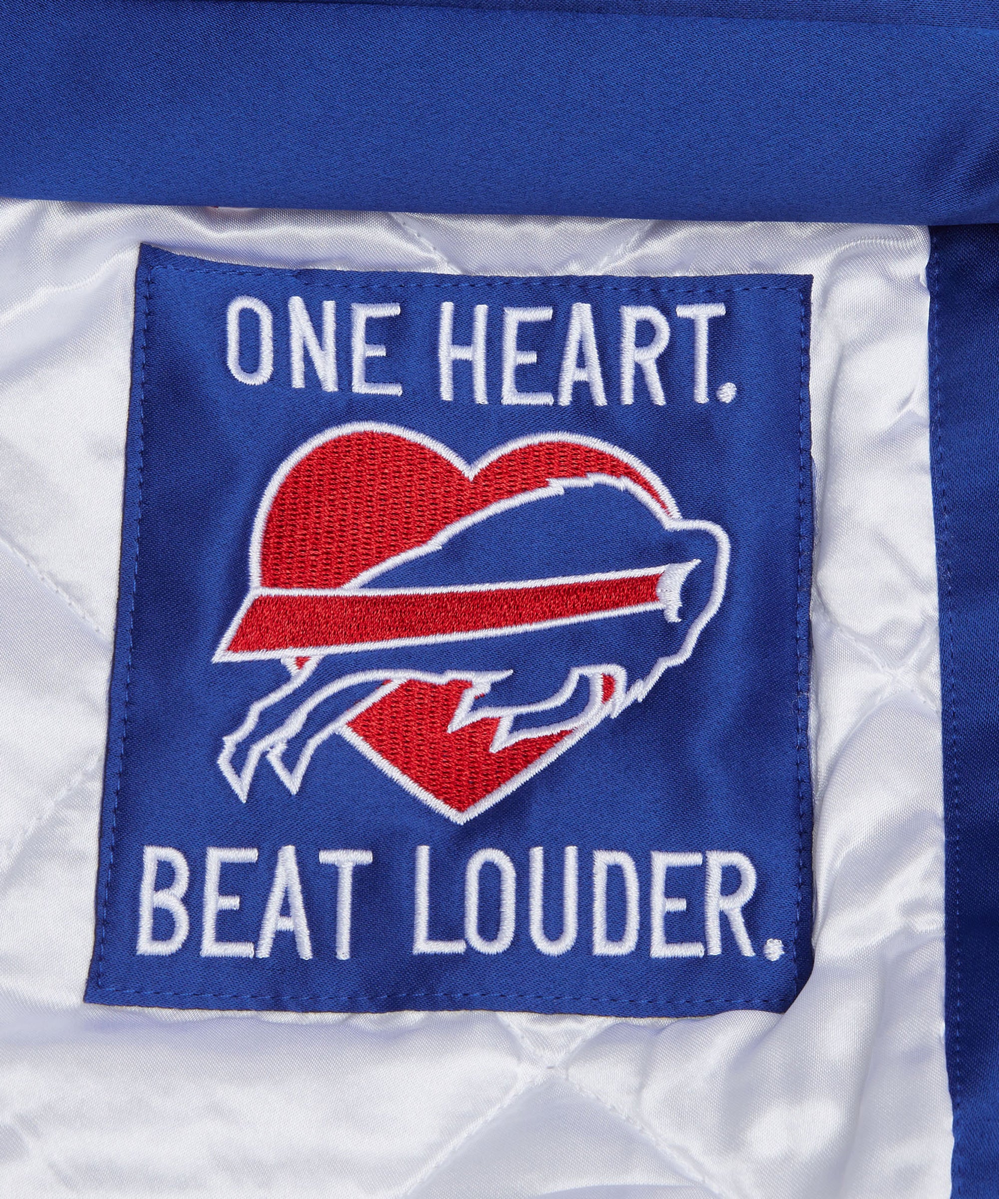 HOMAGE X Starter Bills Heavyweight Satin Jacket - Image 5