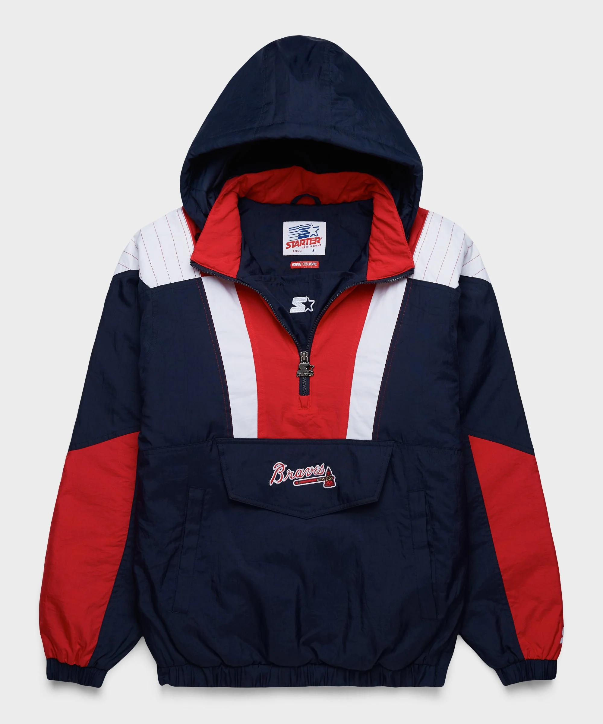 HOMAGE X Starter Braves Pullover Jacket