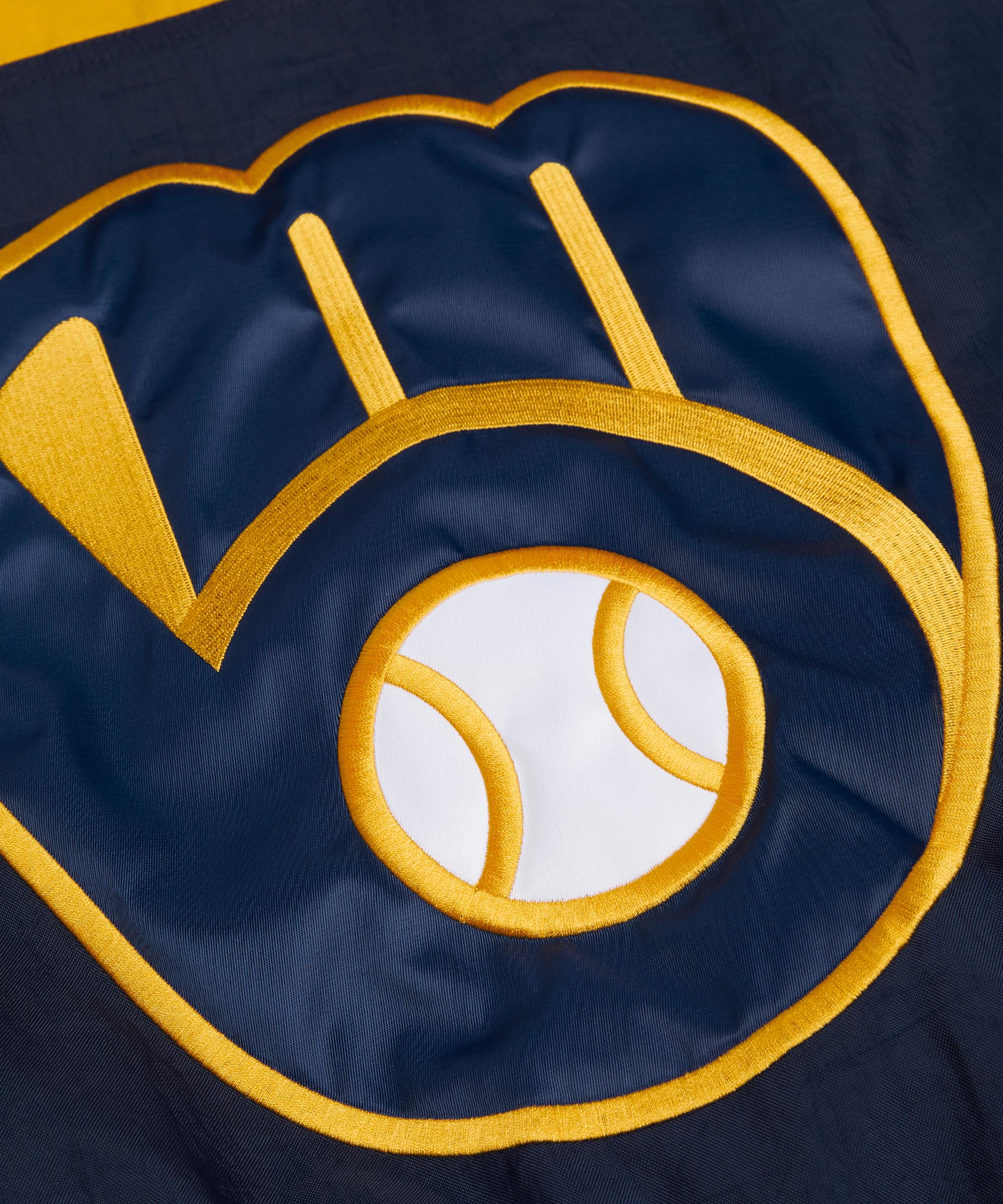 HOMAGE X Starter Brewers Pullover Jacket - Image 5